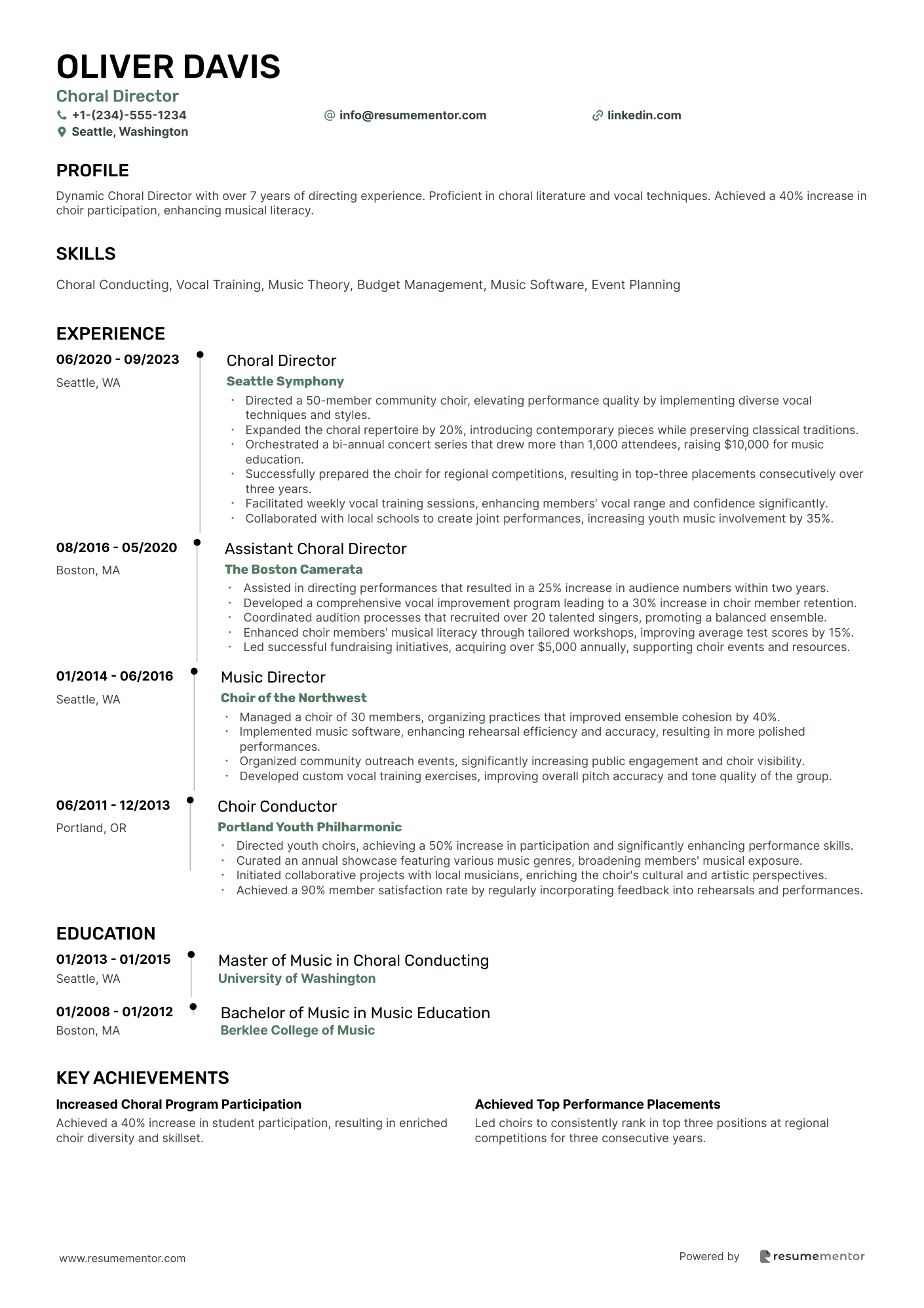 Choral Director