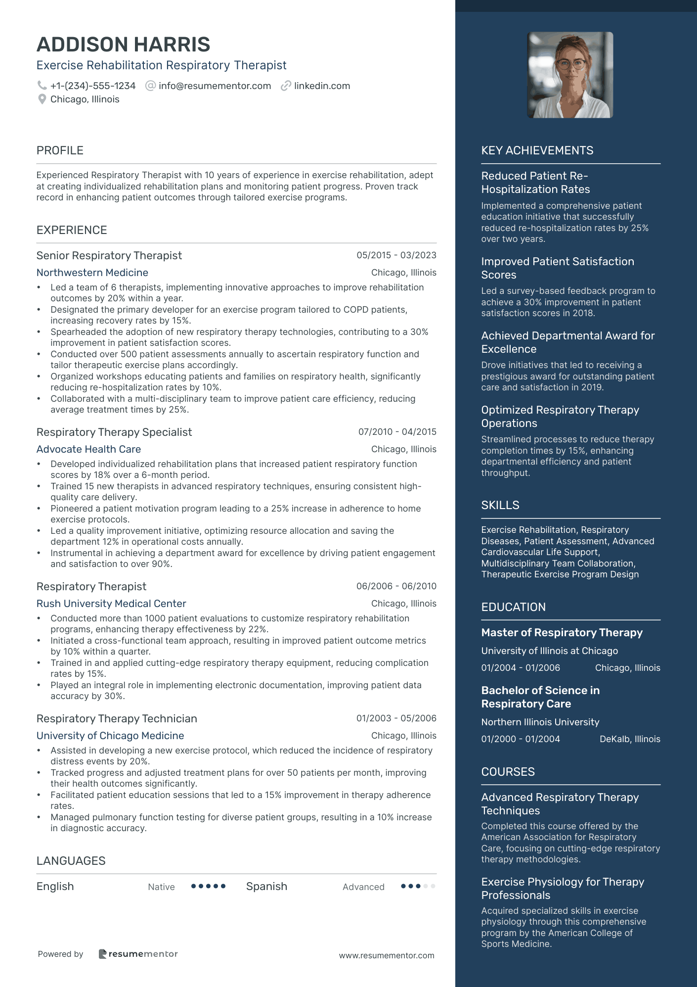 Exercise Rehabilitation Respiratory Therapist