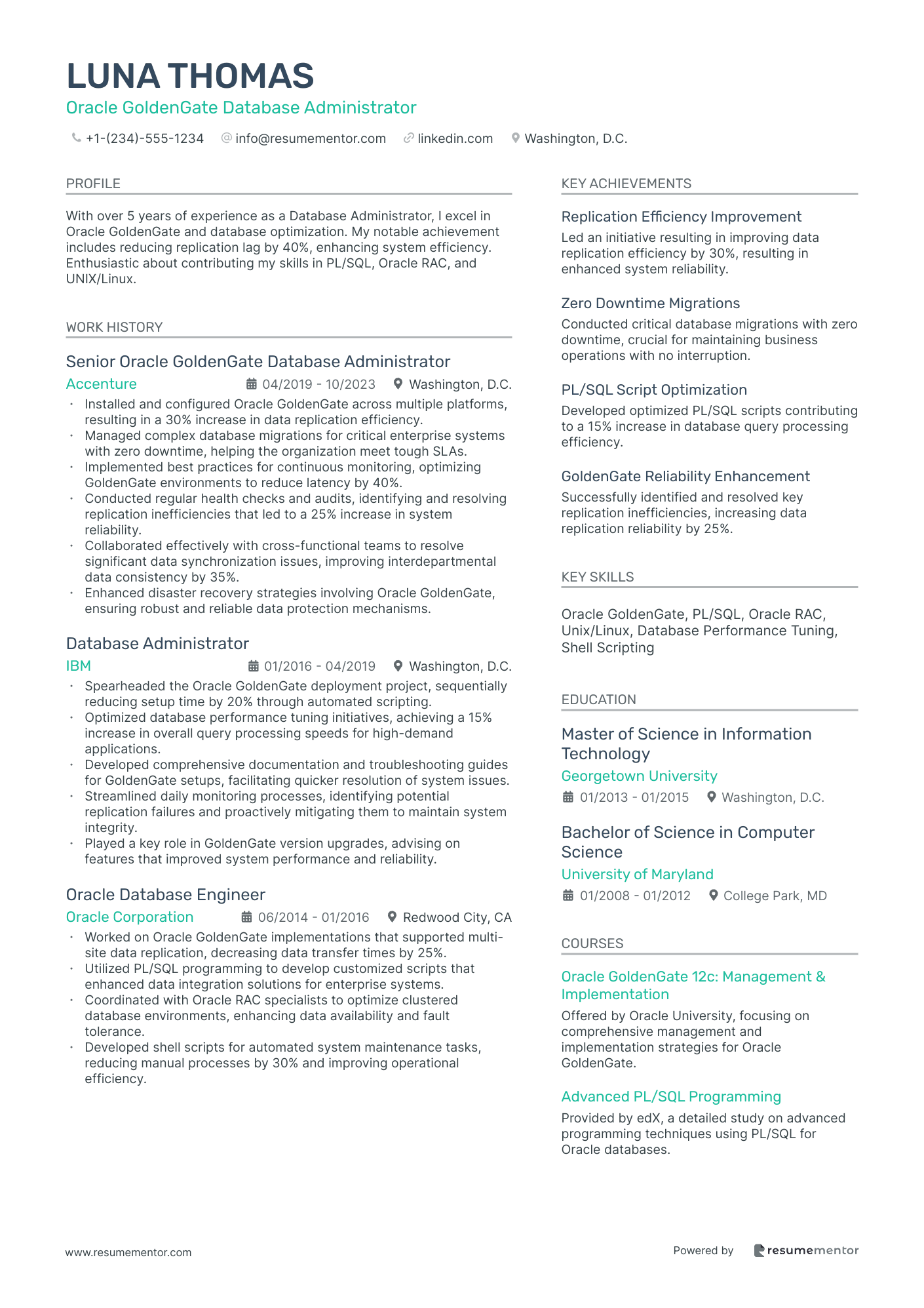 Oracle GoldenGate Database Administrator