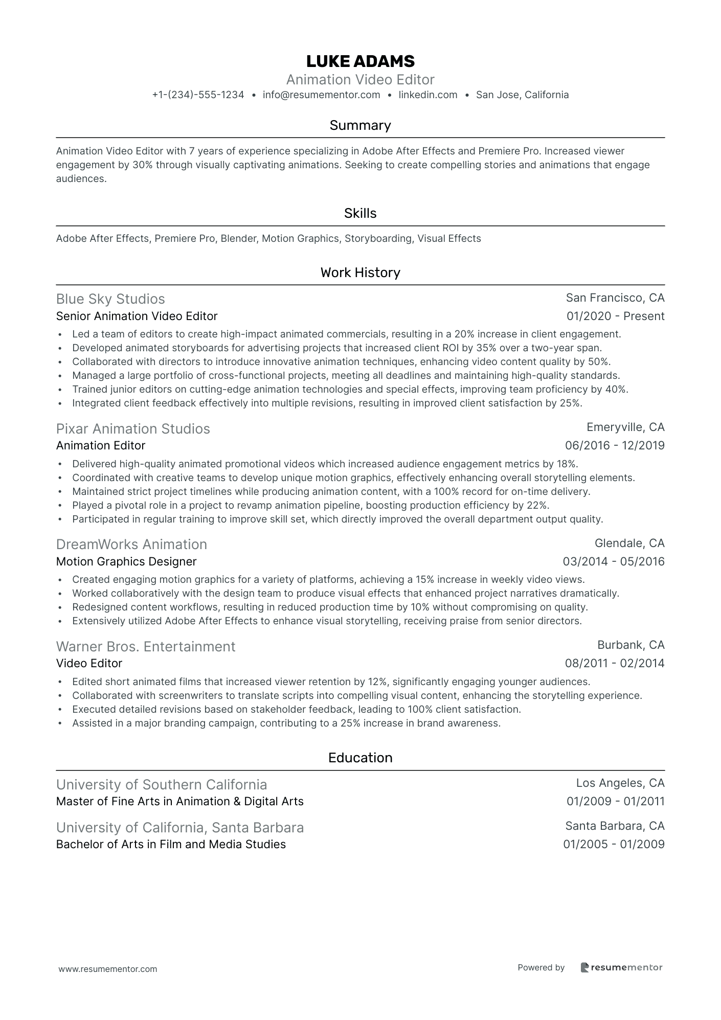 Animation Video Editor