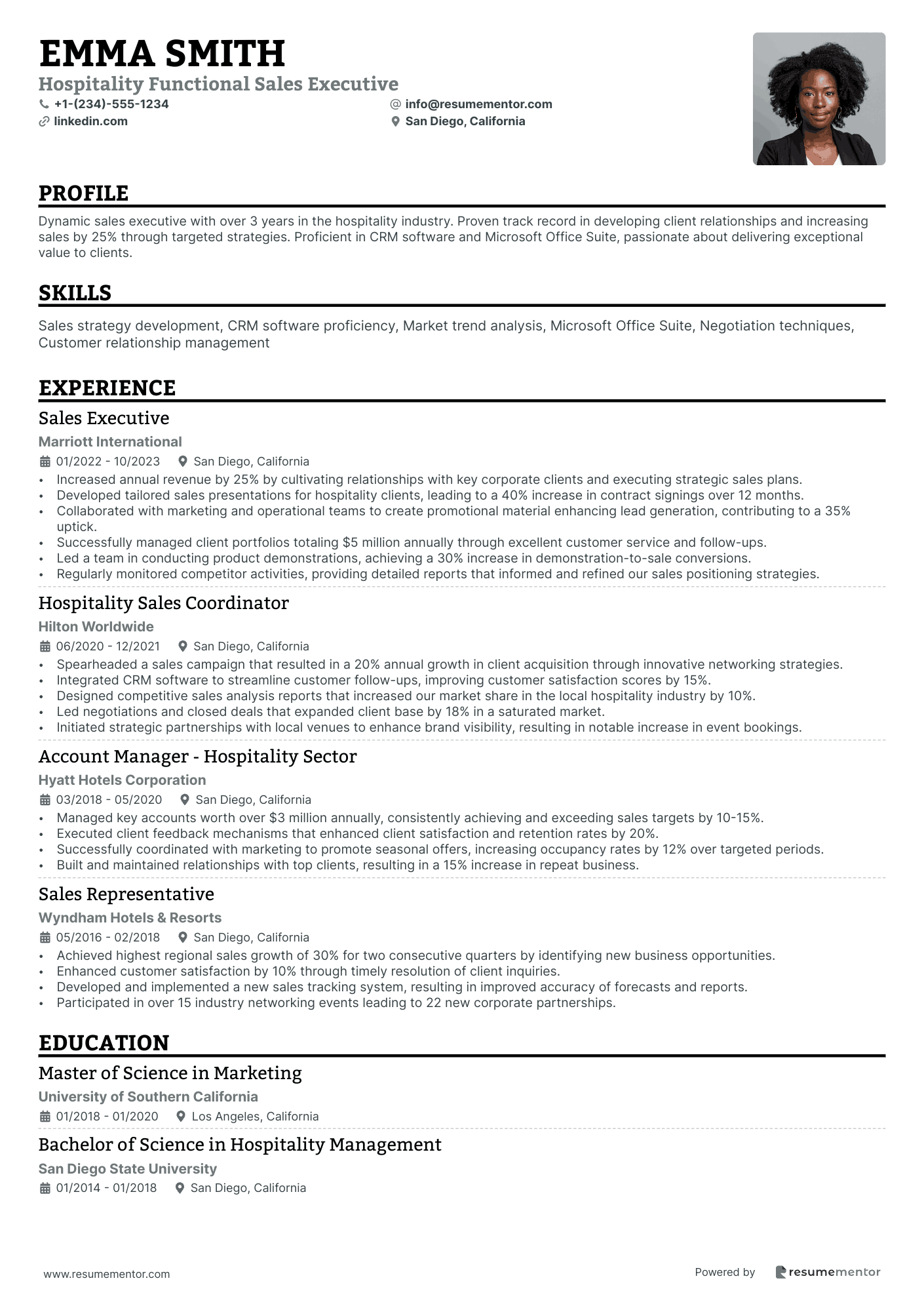Hospitality Functional Sales Executive