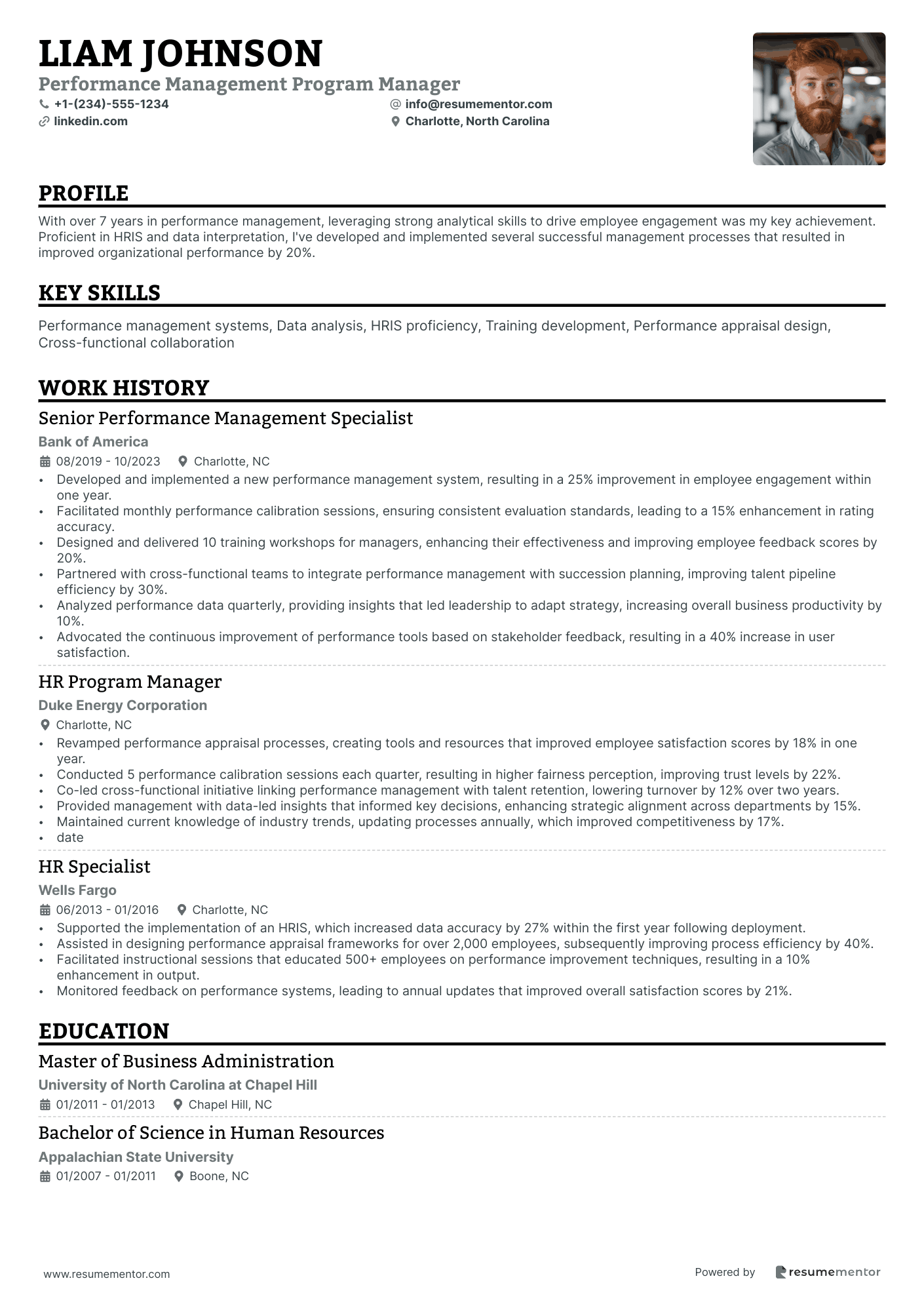 Performance Management Program Manager