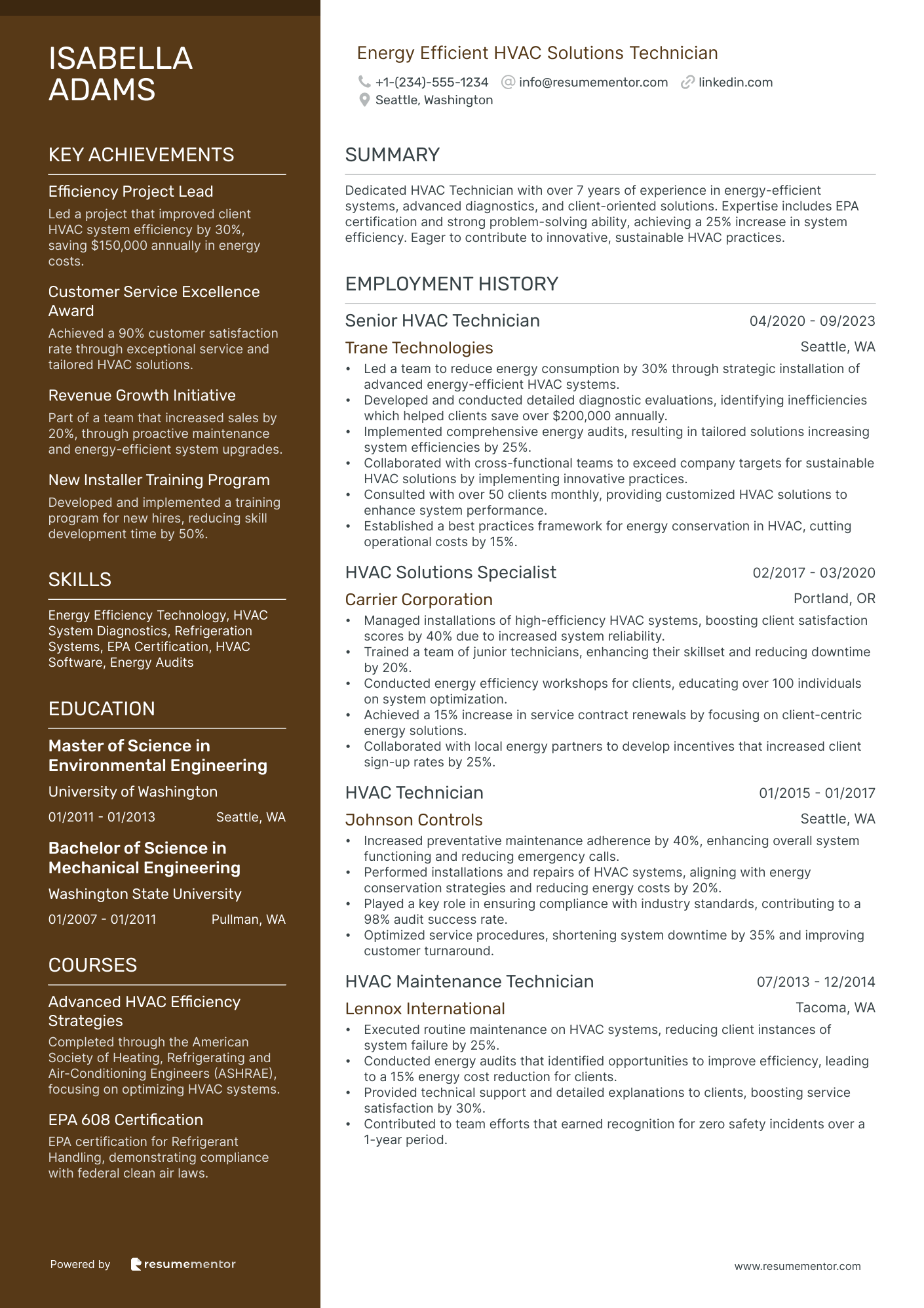 Energy Efficient HVAC Solutions Technician