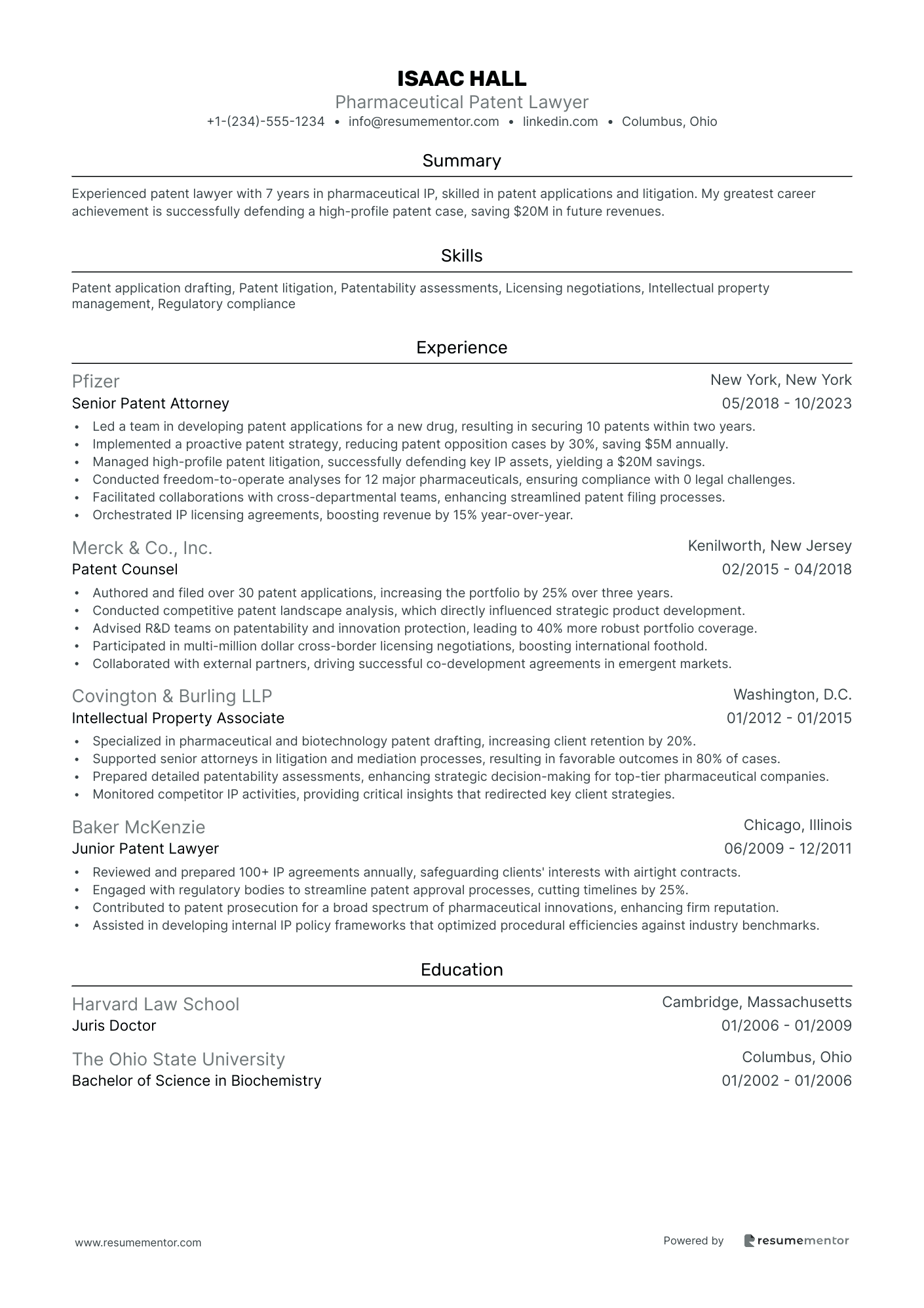 Pharmaceutical Patent Lawyer