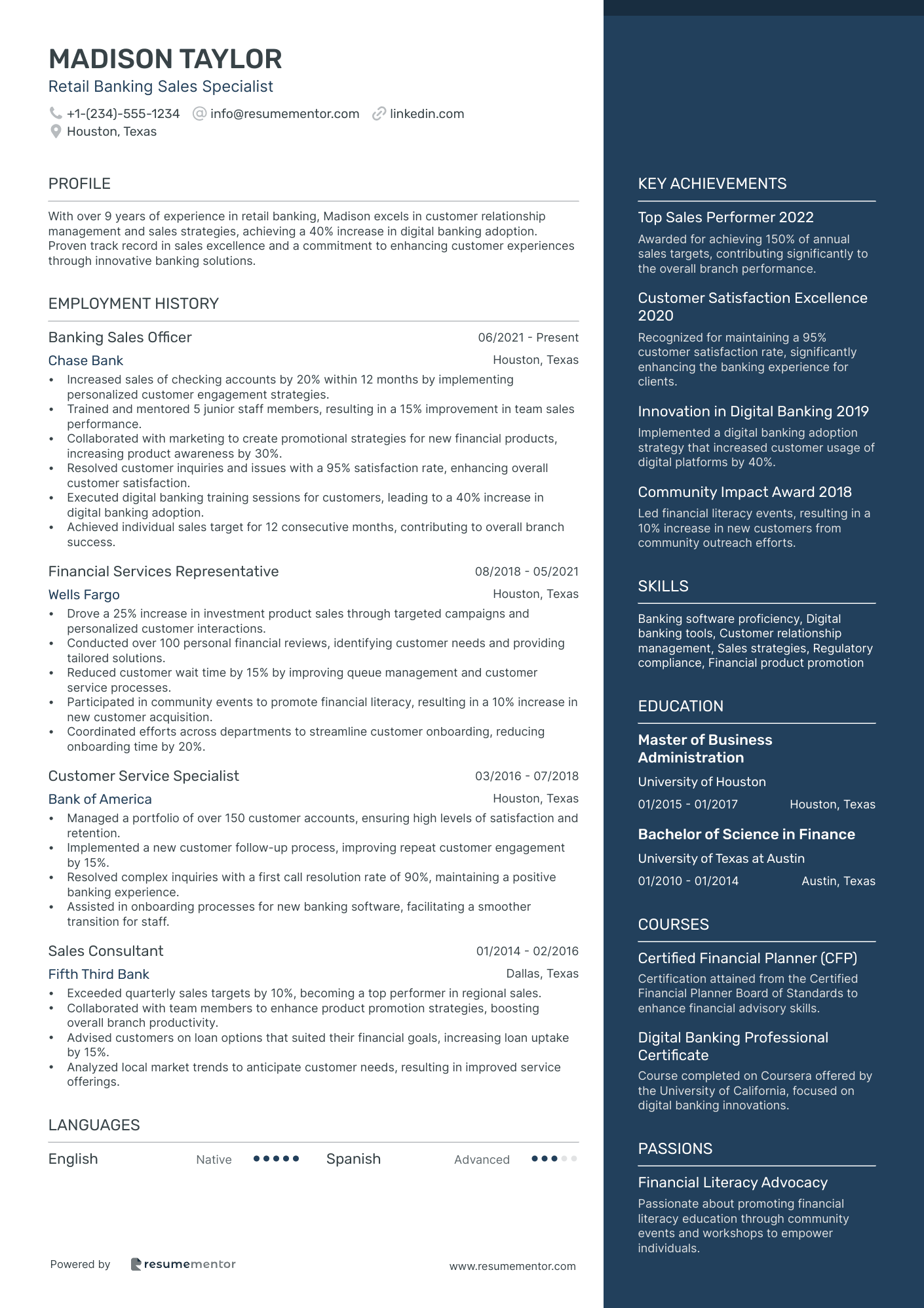Retail Banking Sales Specialist