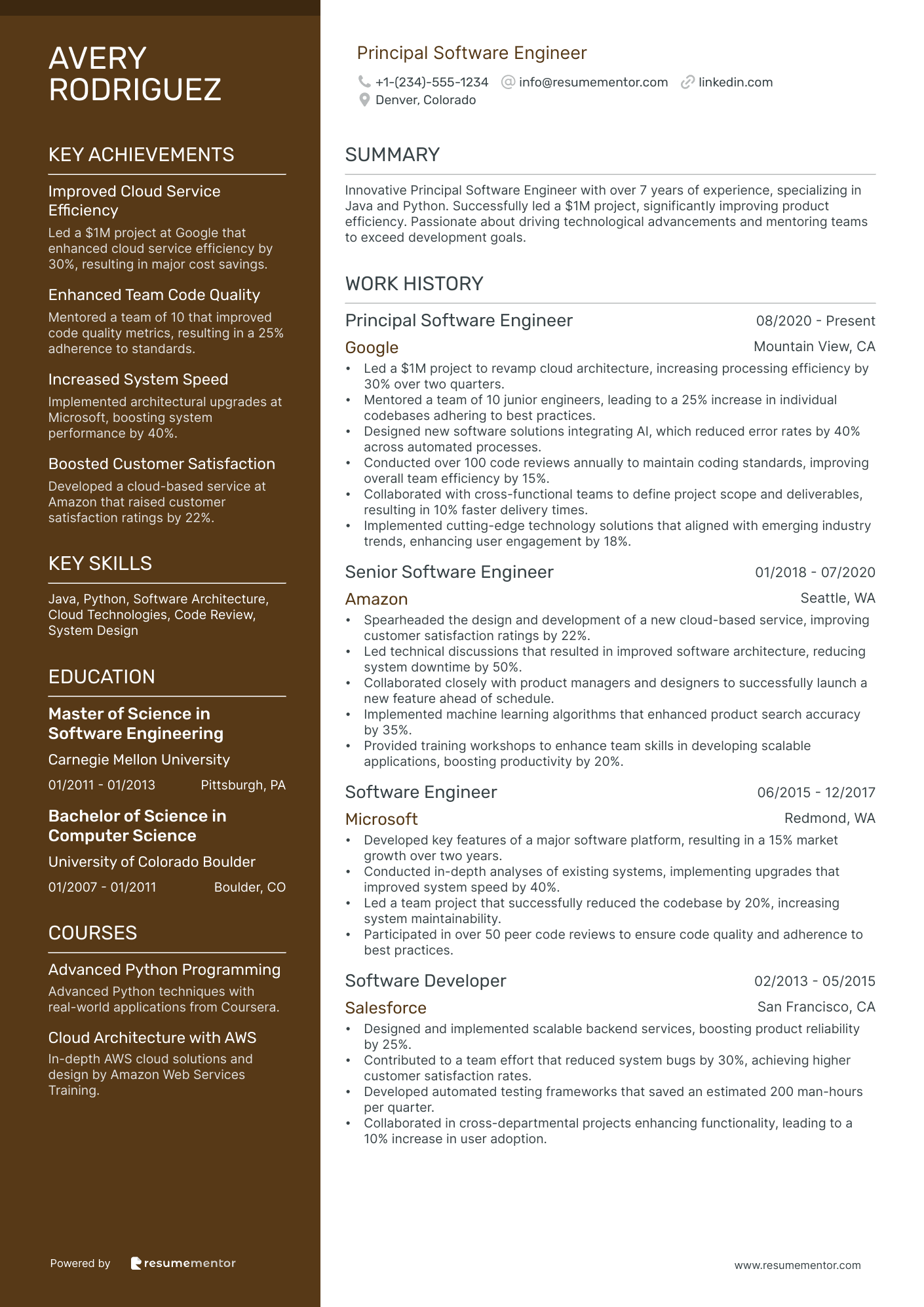 Principal Software Engineer