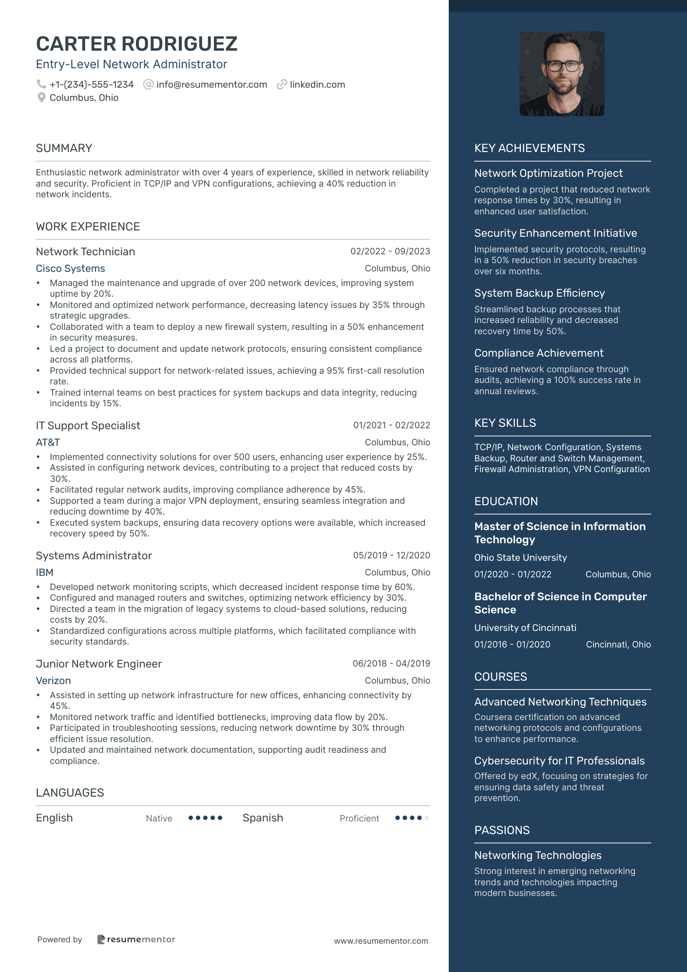 Entry Level Network Administrator