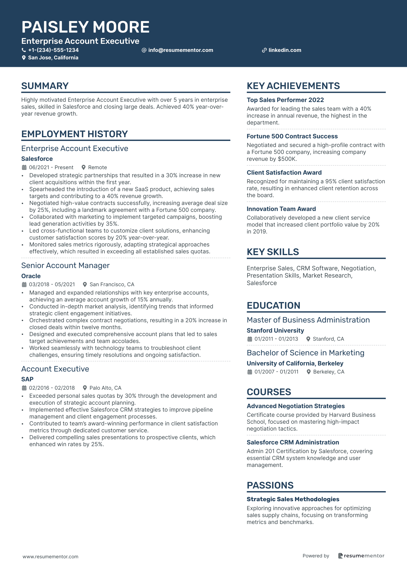 Enterprise Account Executive