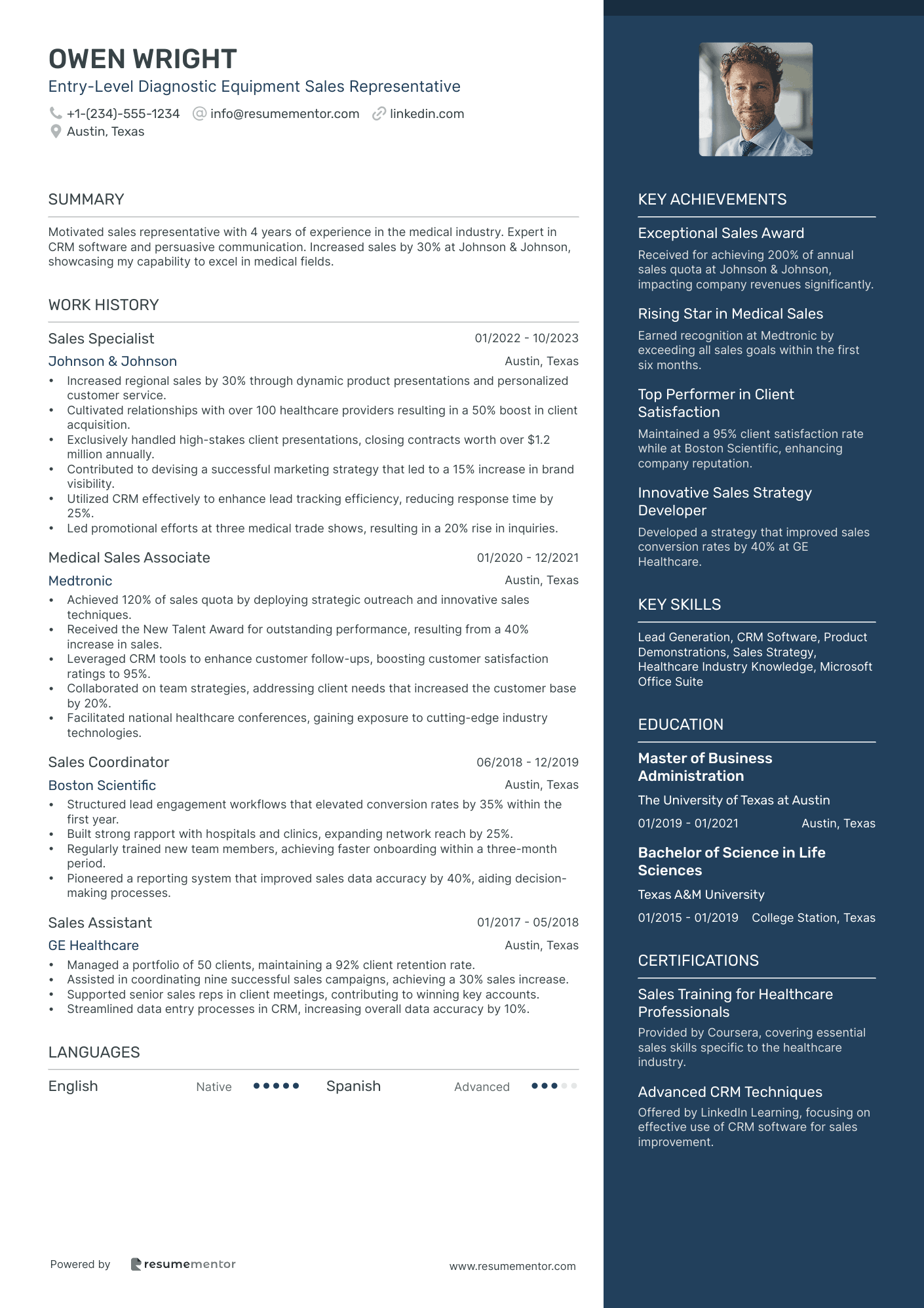 Entry Level Diagnostic Equipment Sales Representative