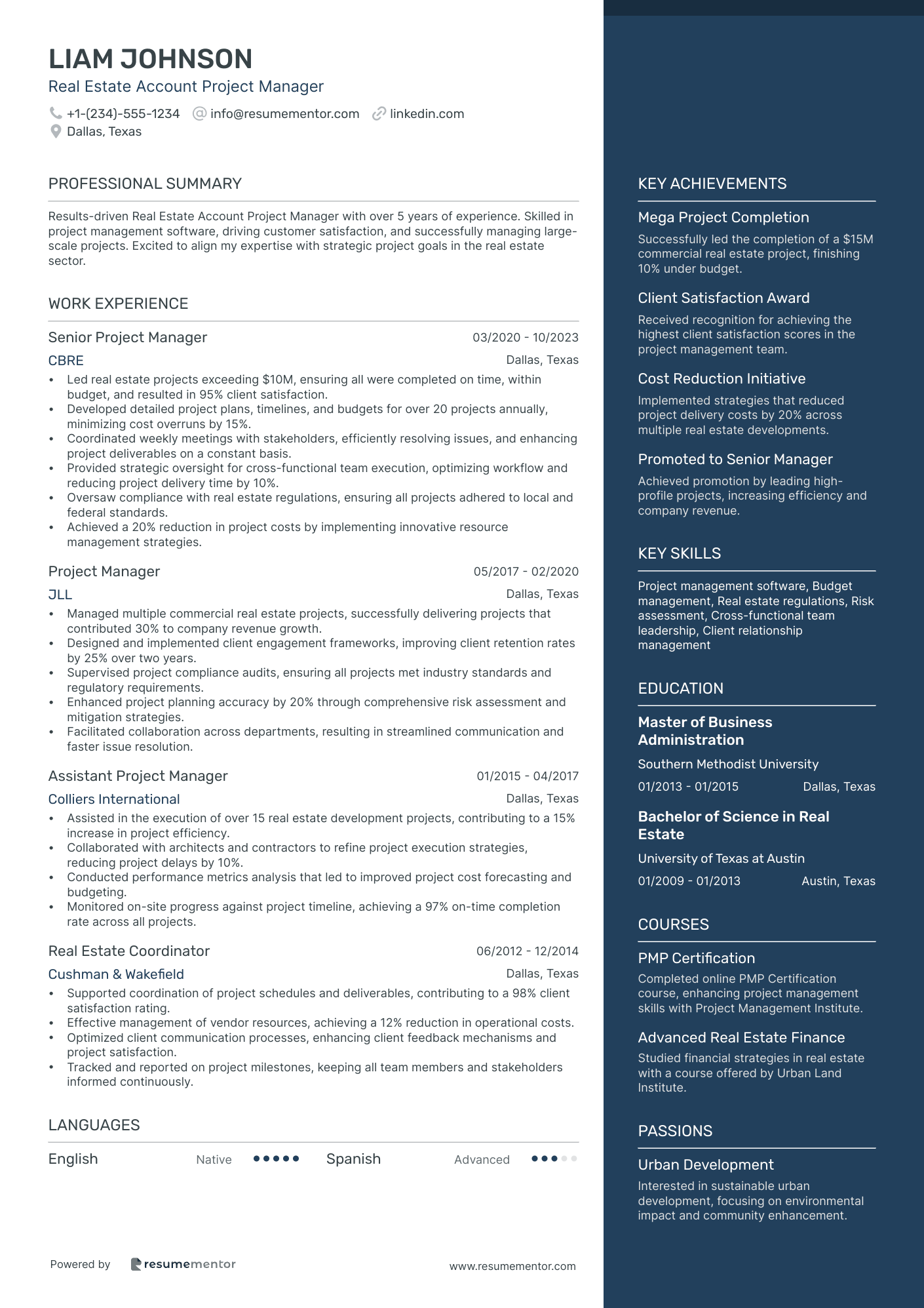 Real Estate Account Project Manager