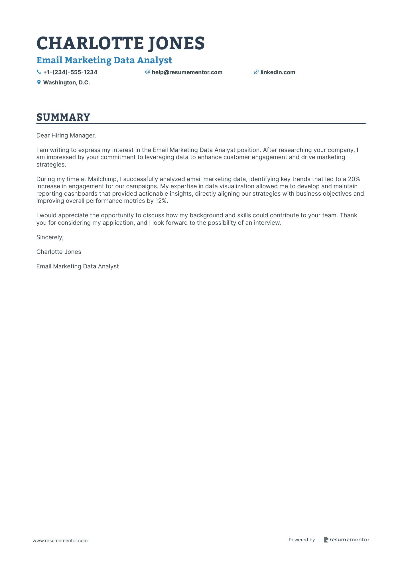 Email Marketing Data Analyst