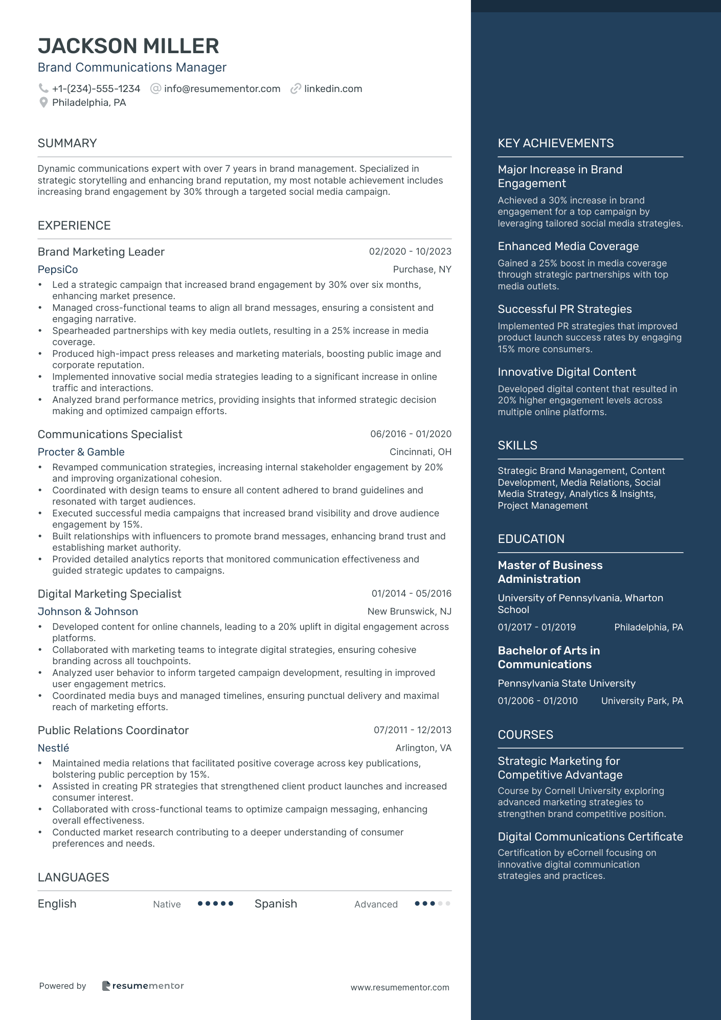 Brand Communications Manager