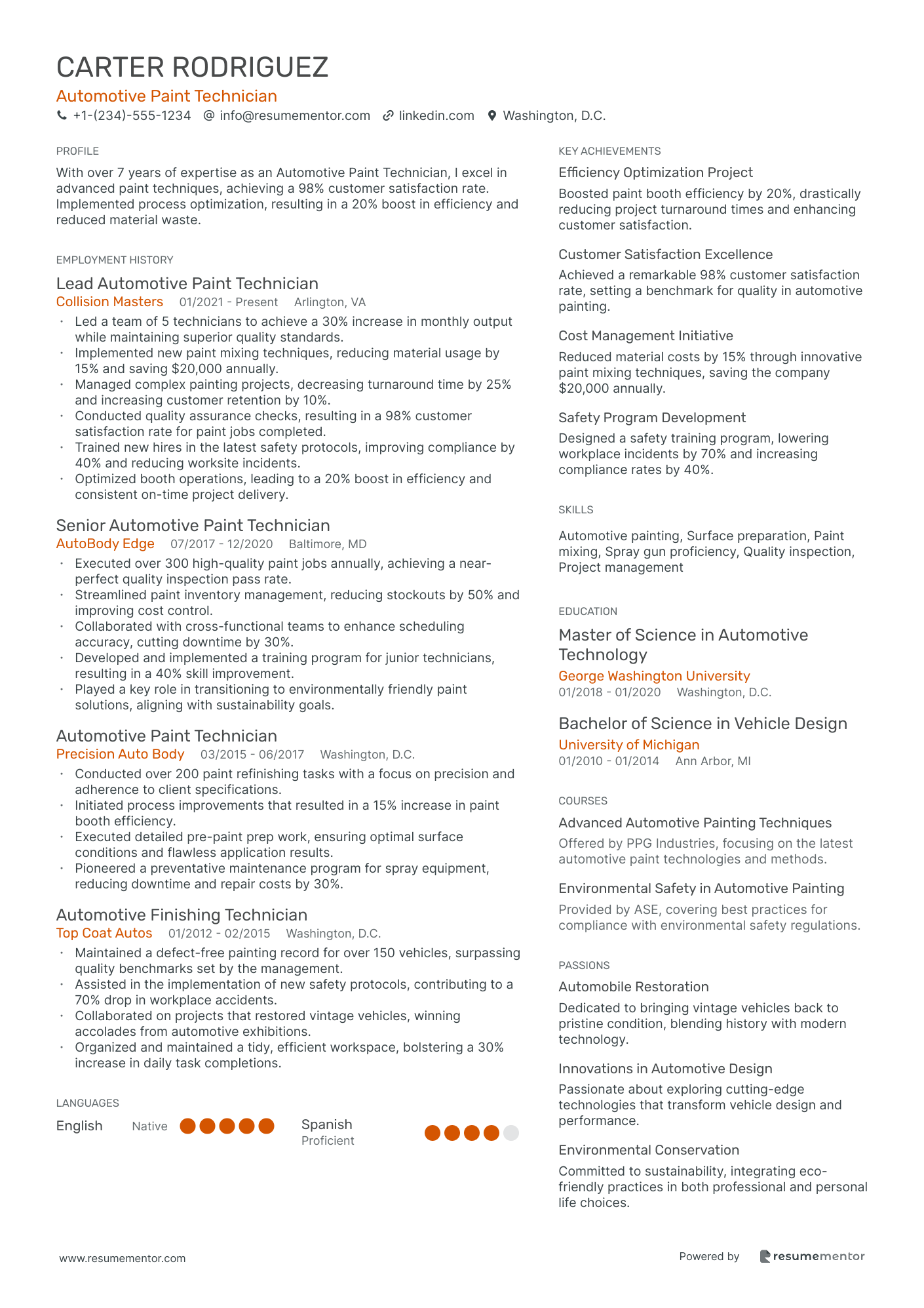 Automotive Paint Technician