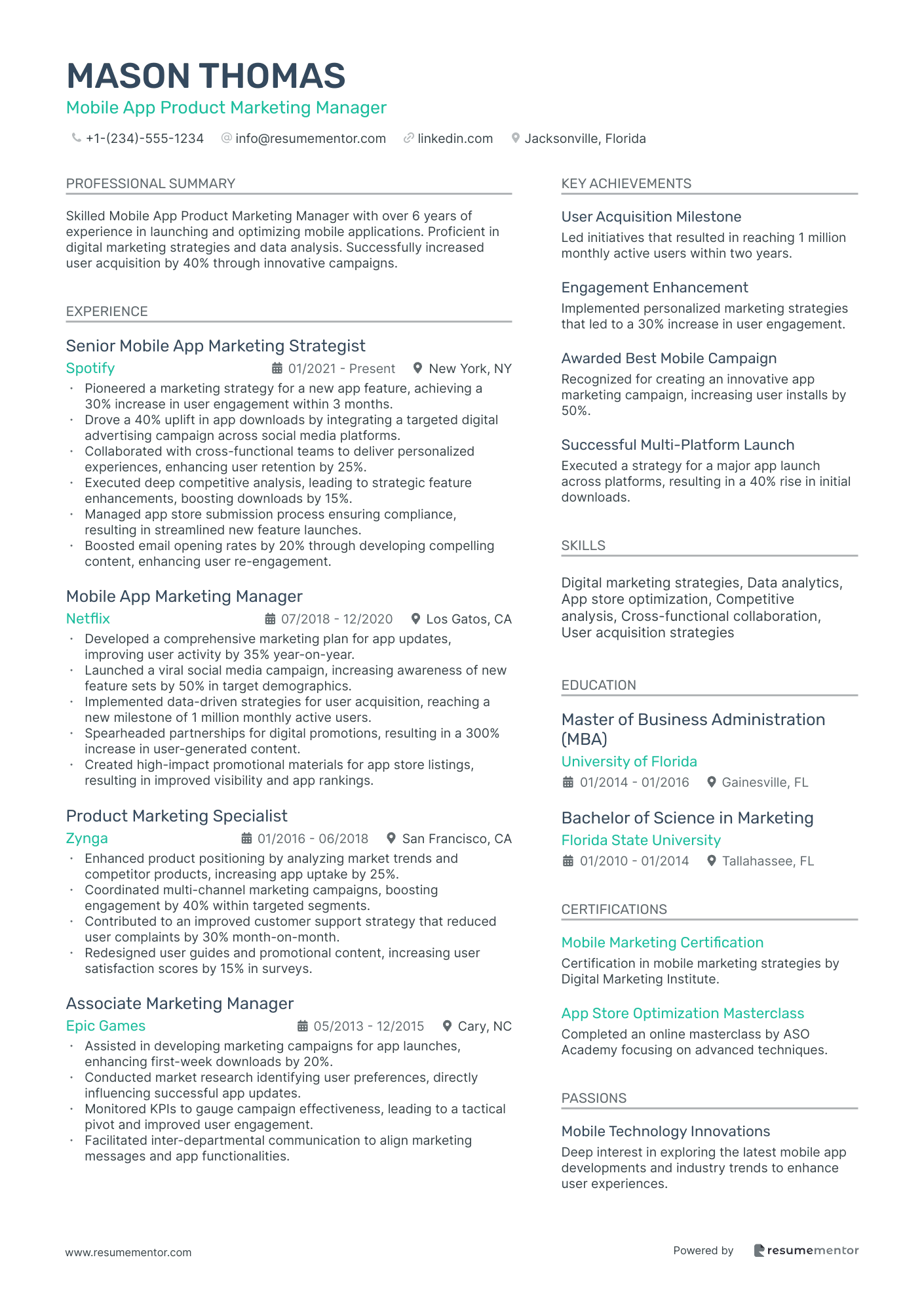 Mobile App Product Marketing Manager