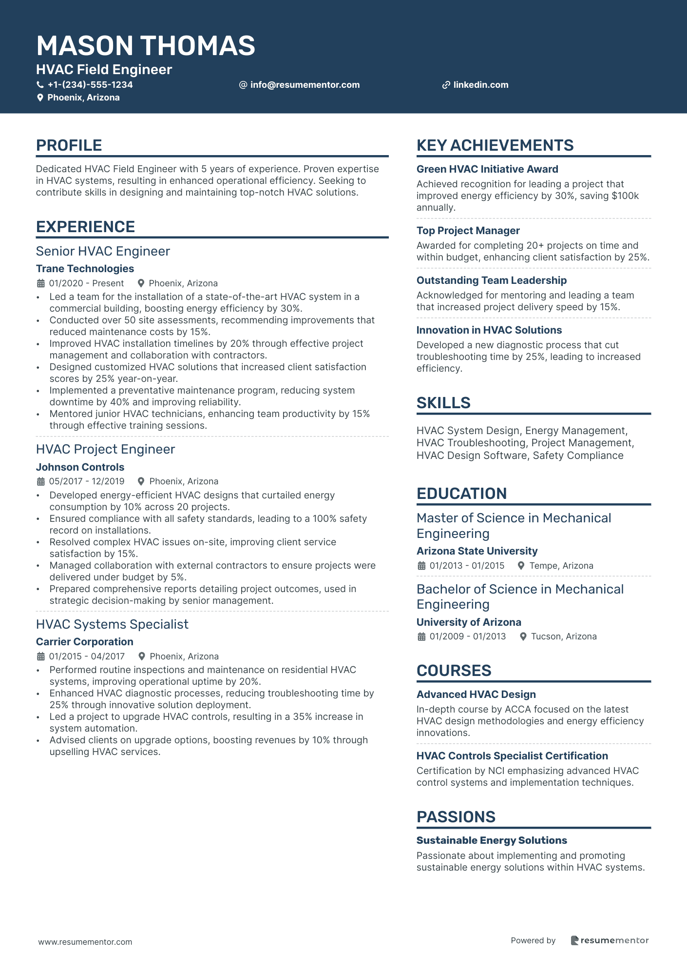 HVAC Field Engineer