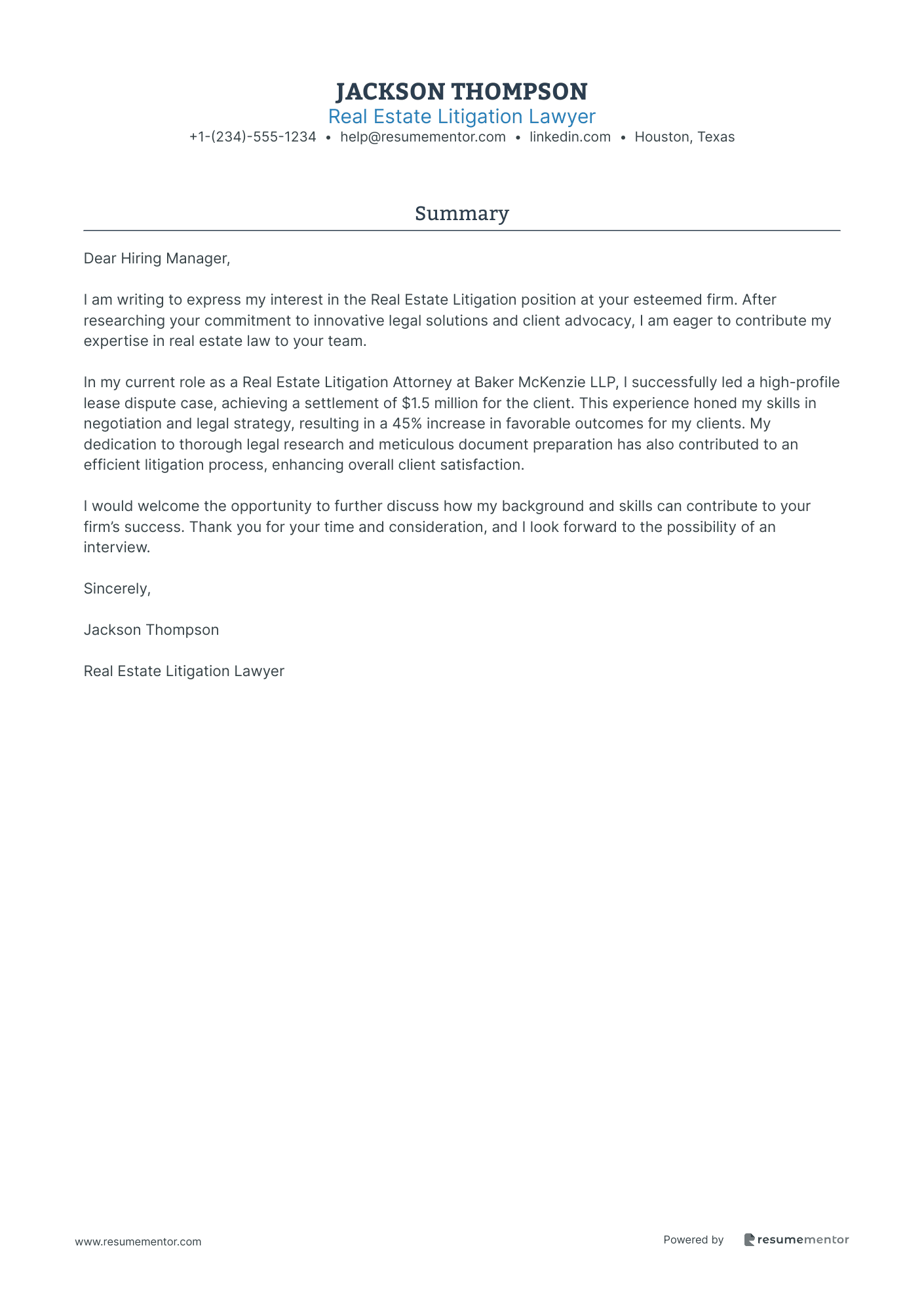 Real Estate Litigation Lawyer