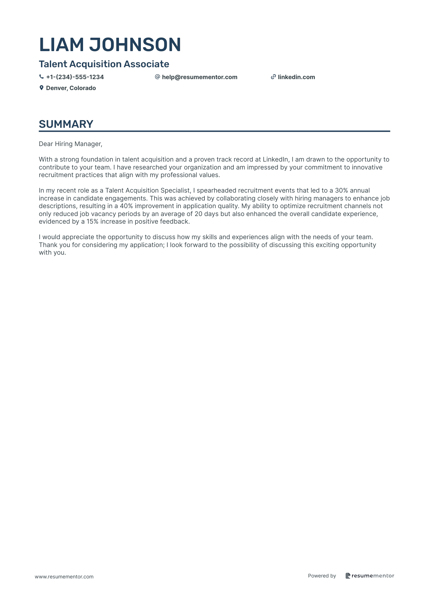 Talent Acquisition Associate