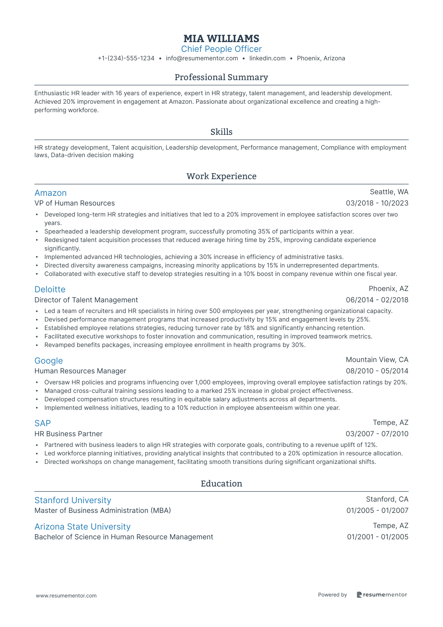 Chief People Officer