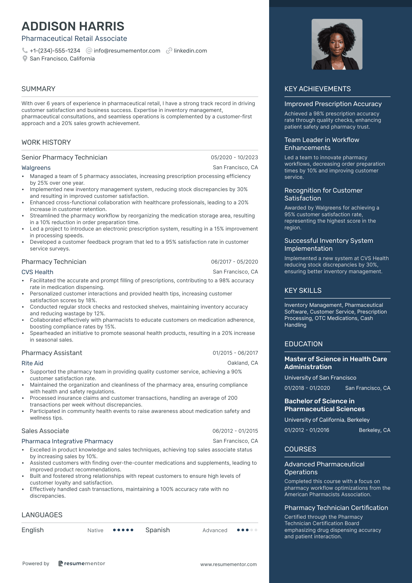 Pharmaceutical Retail Associate