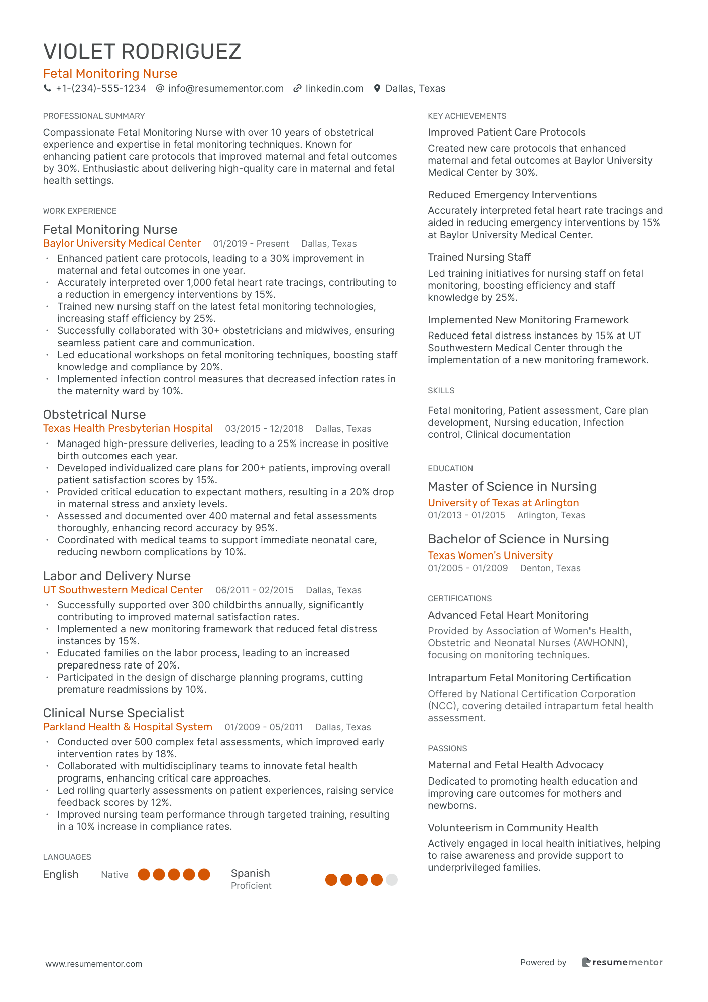 Fetal Monitoring Nurse