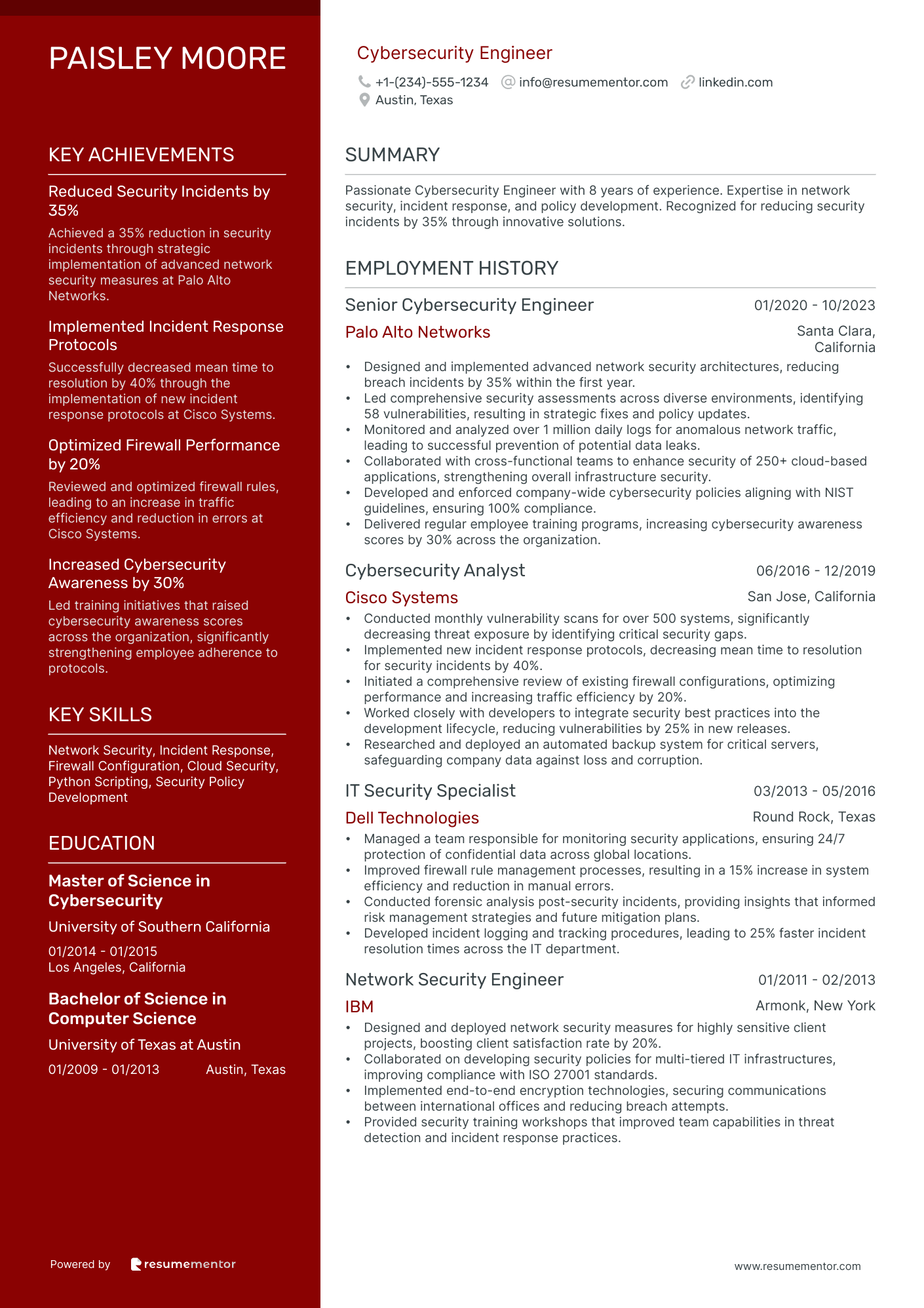 Cybersecurity Engineer