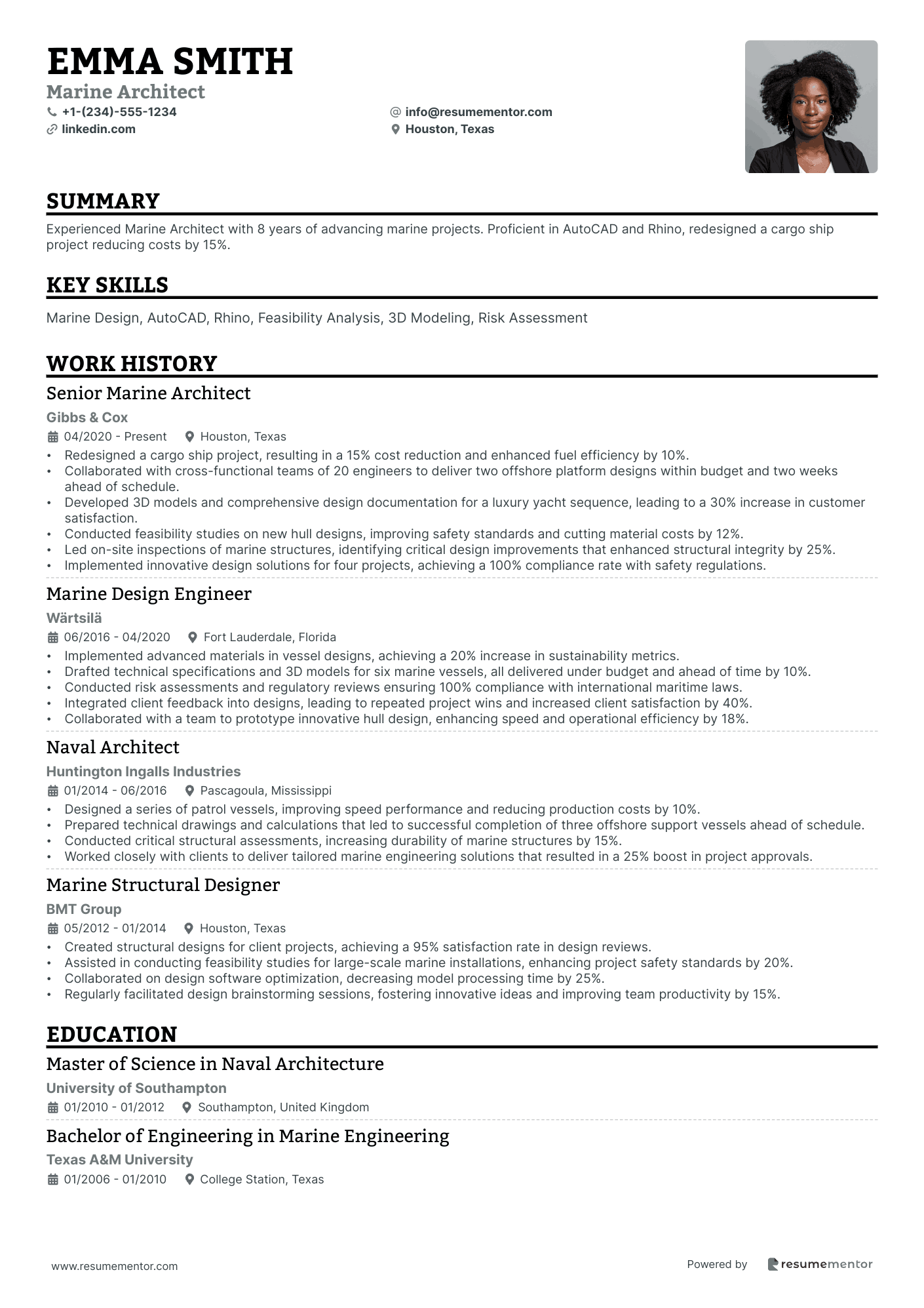 Marine Architect