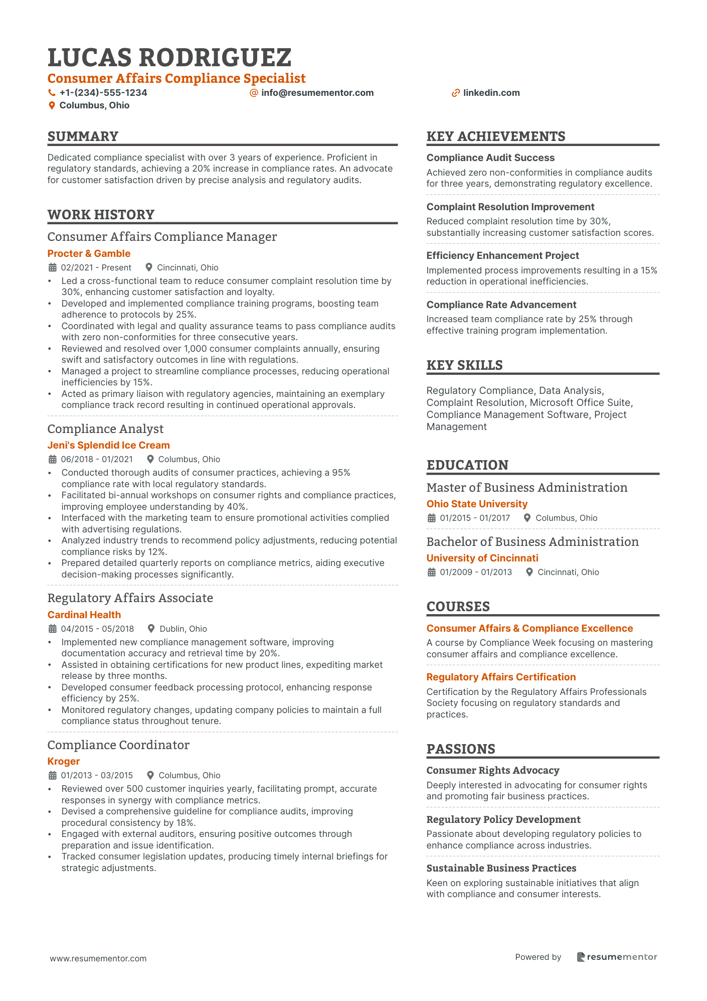 Consumer Affairs Compliance Specialist