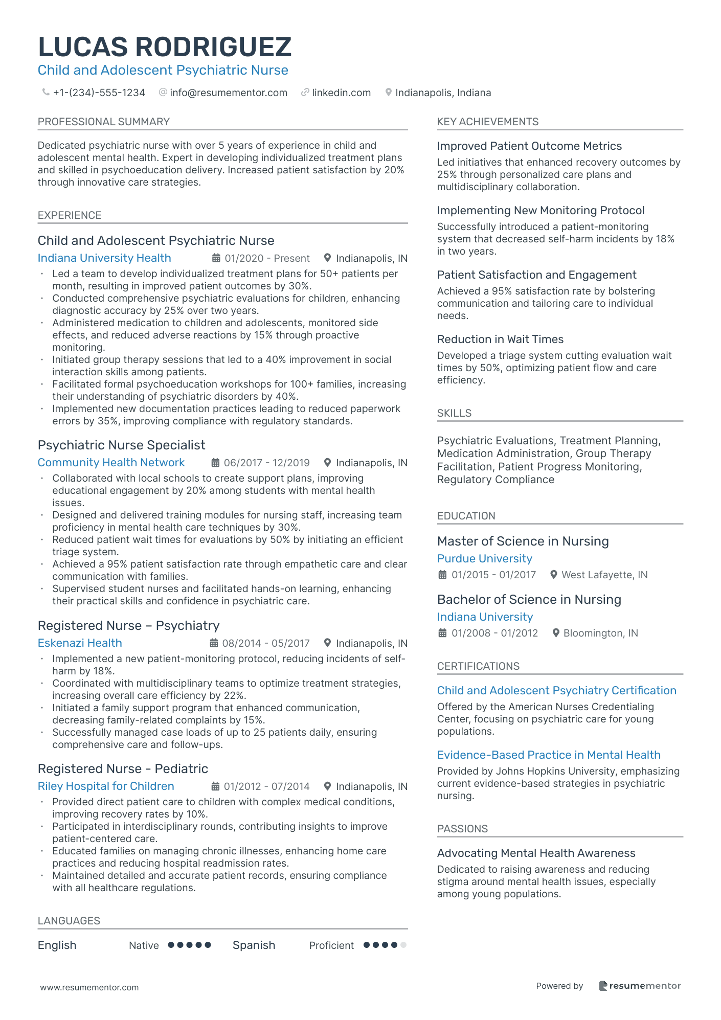 Child and Adolescent Psychiatric Nurse