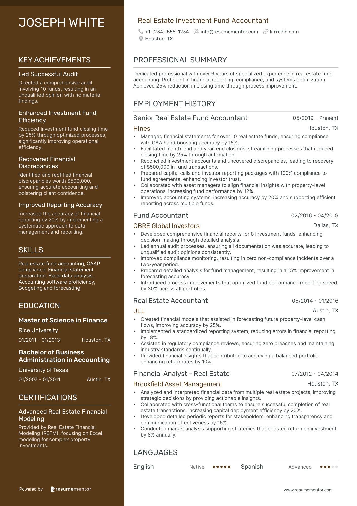 Real Estate Investment Fund Accountant