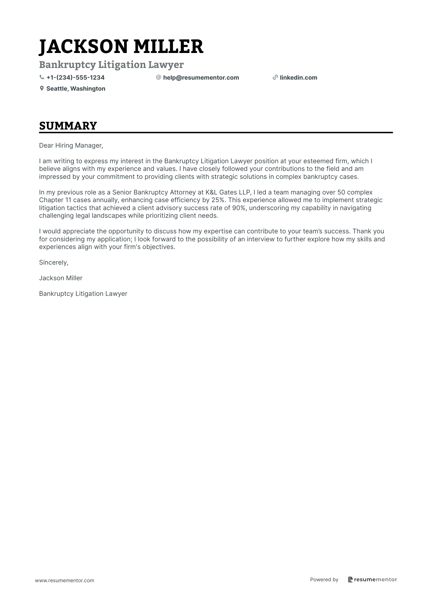 Bankruptcy Litigation Lawyer