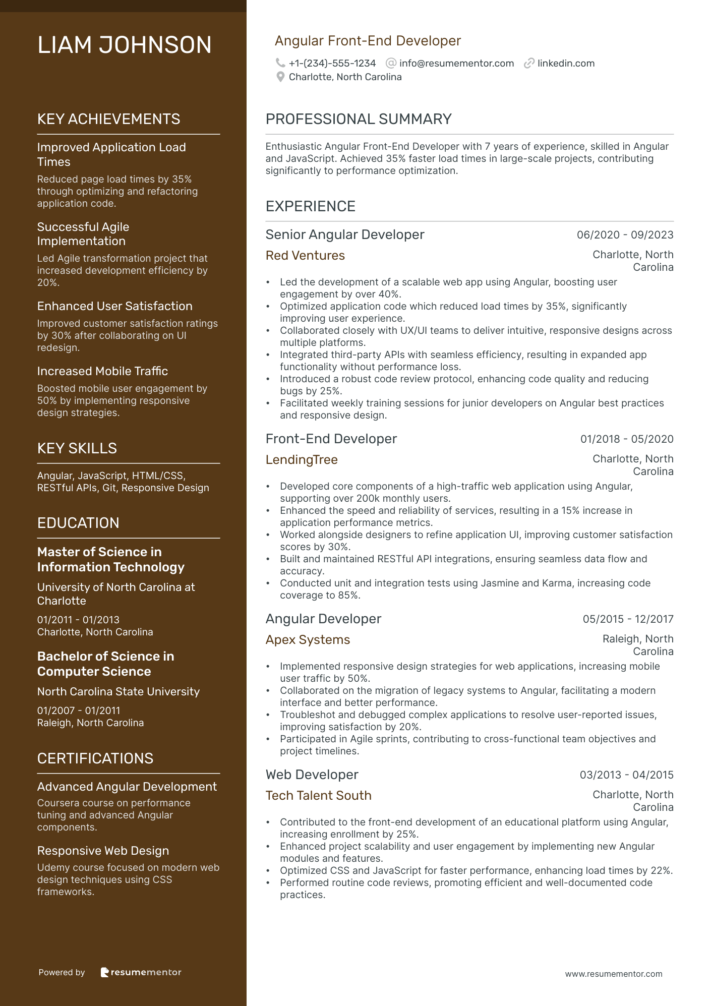 Angular Front End Developer