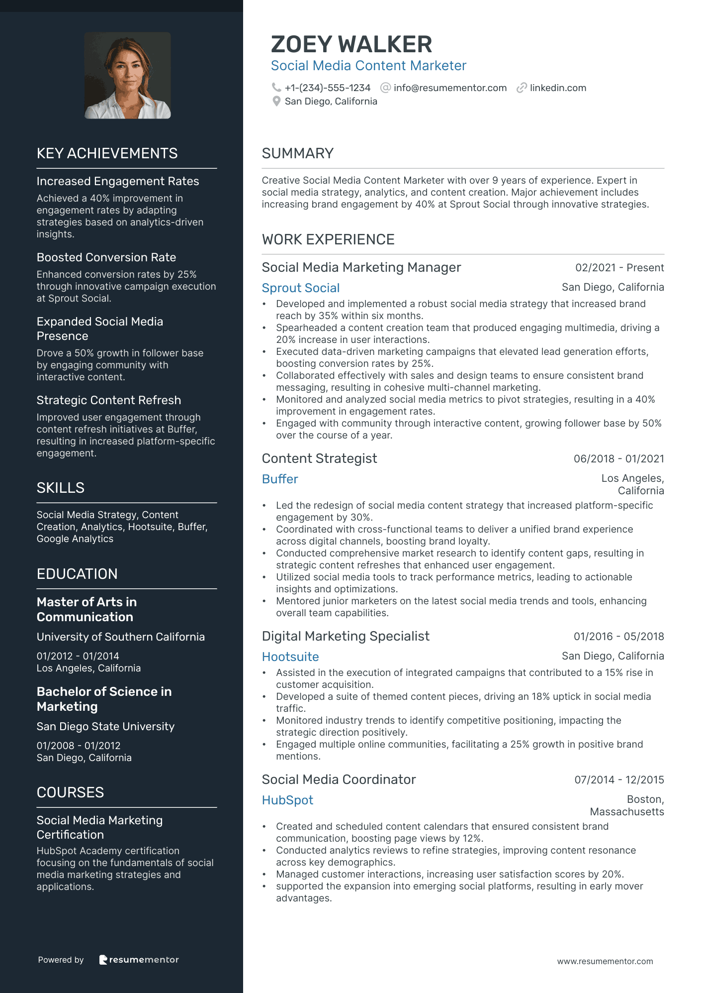 Social Media Content Marketer