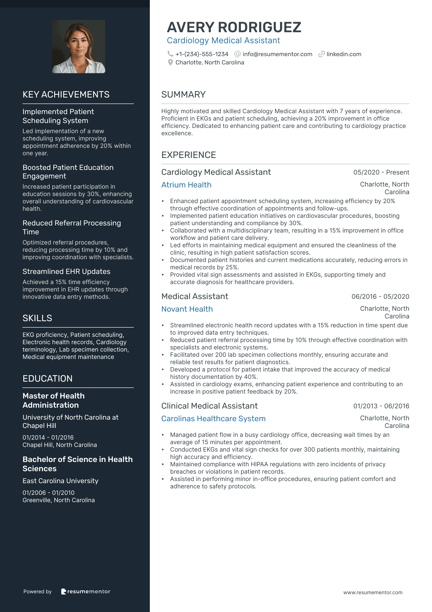 Cardiology Medical Assistant