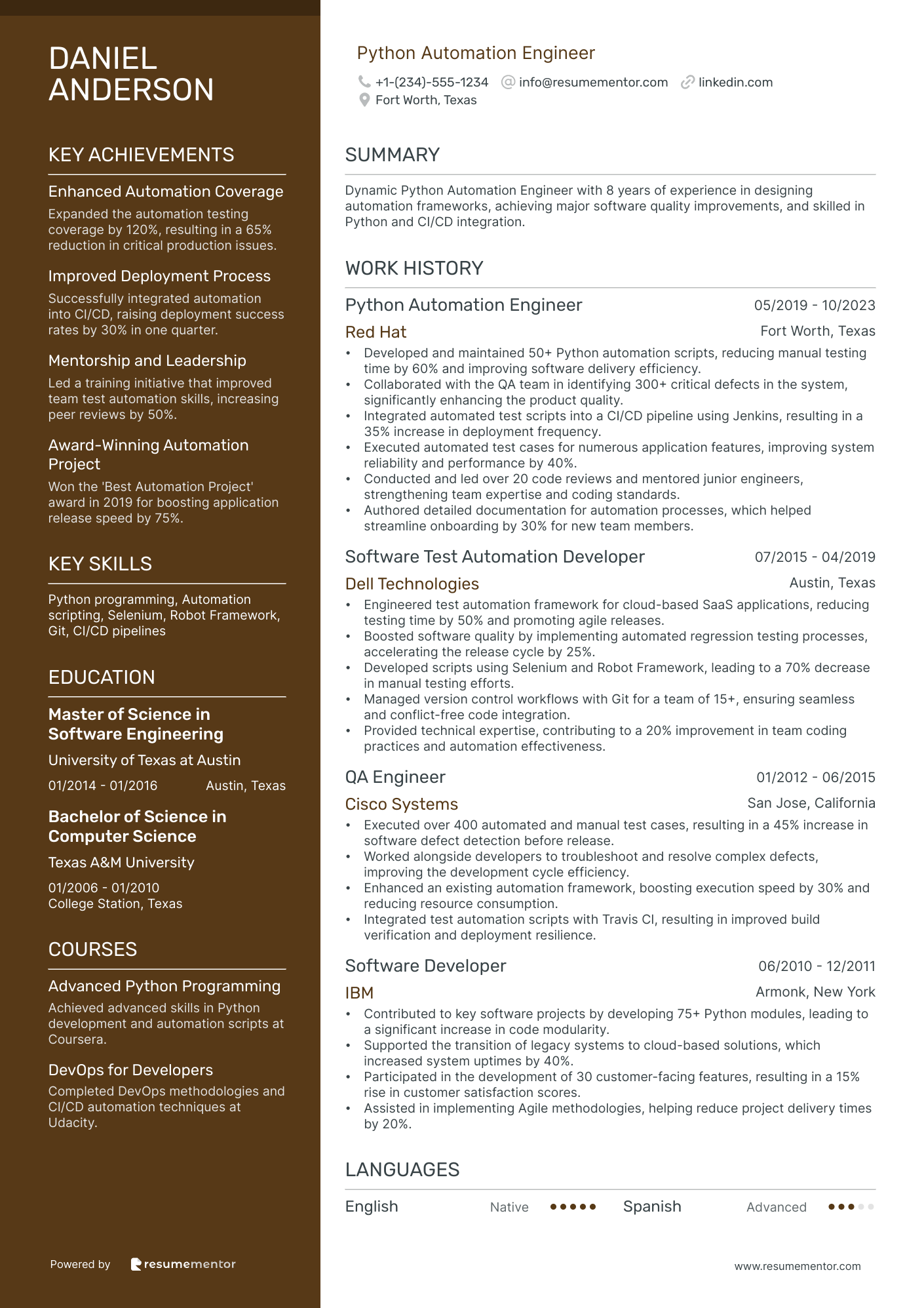Python Automation Engineer