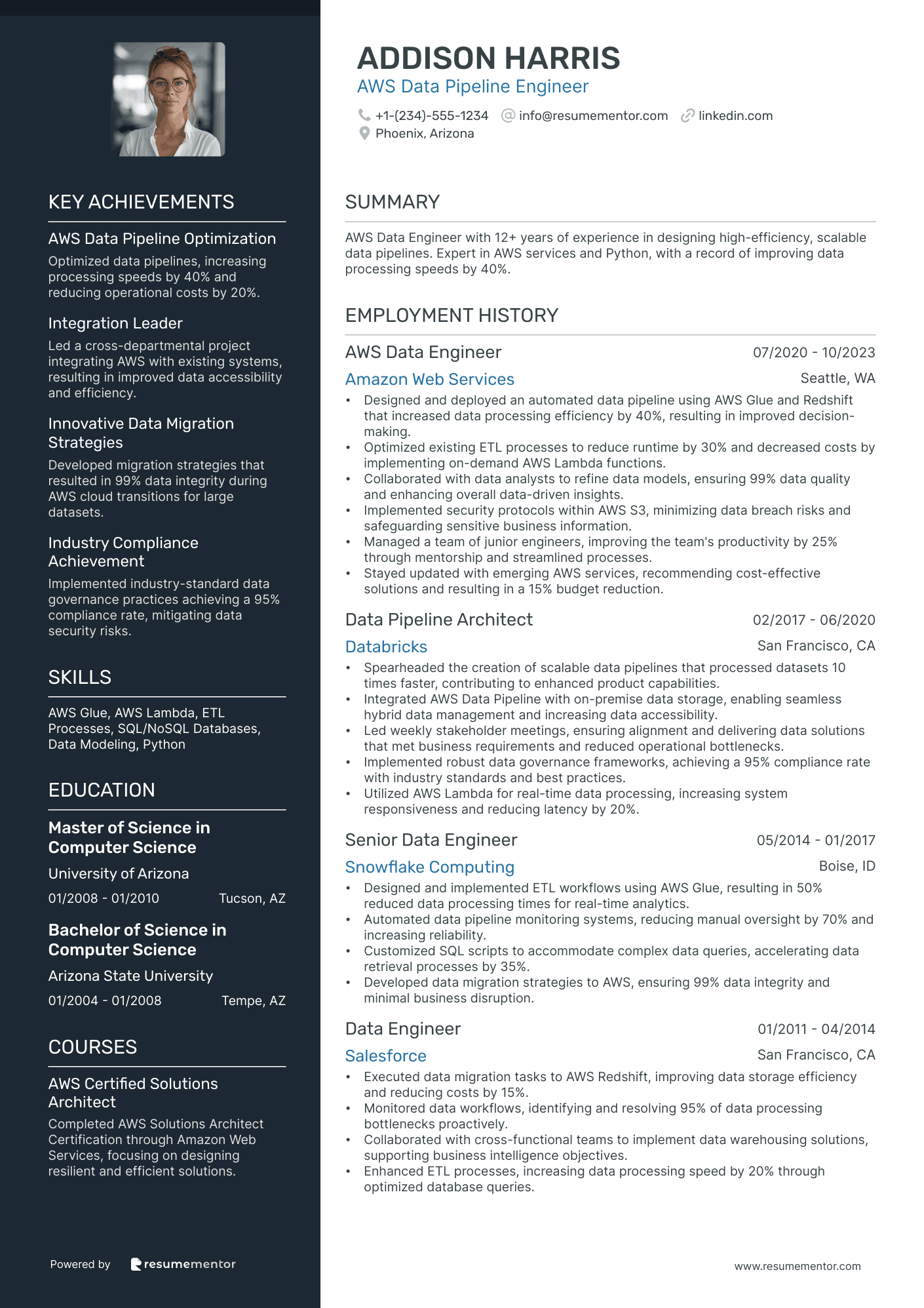 AWS Data Pipeline Engineer