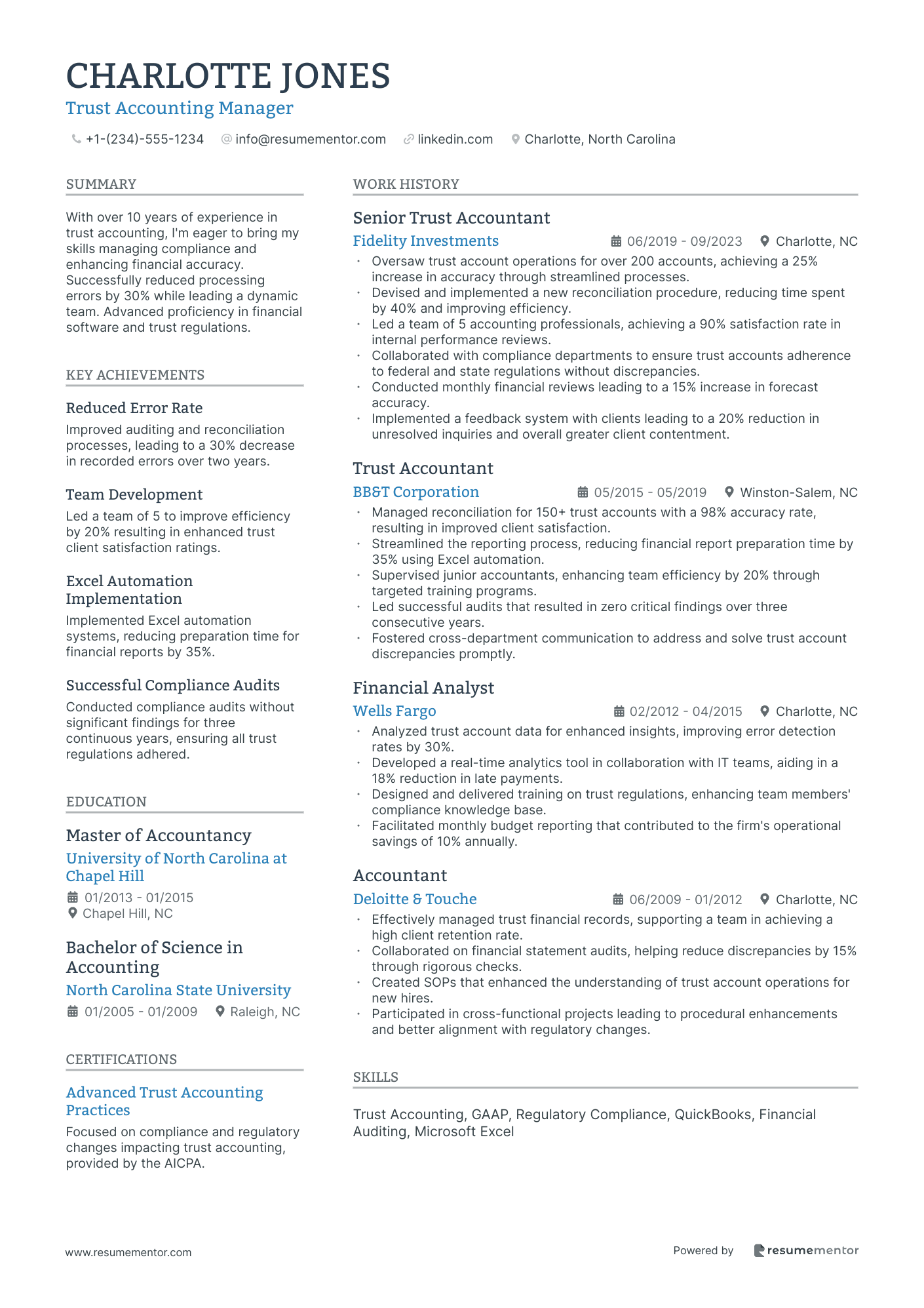 Trust Accounting Manager