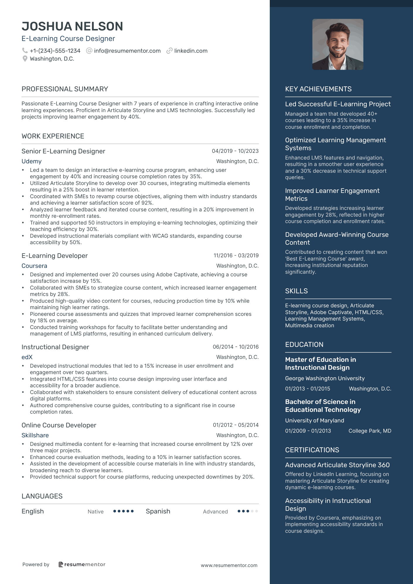 E Learning Course Designer