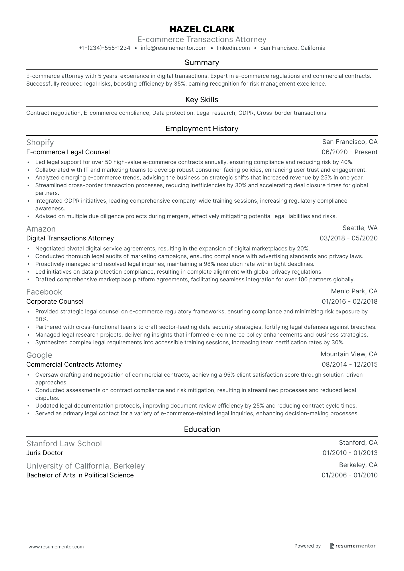 E commerce Transactions Attorney