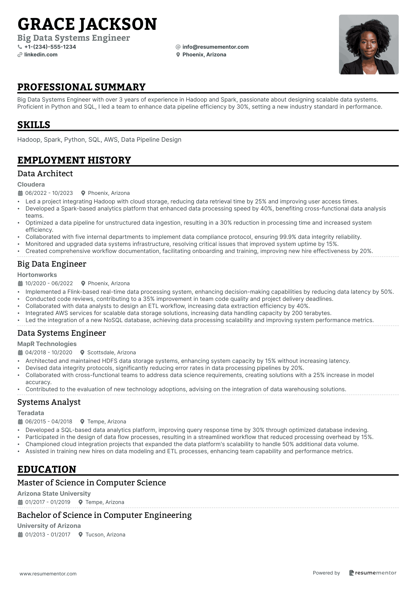 Big Data Systems Engineer