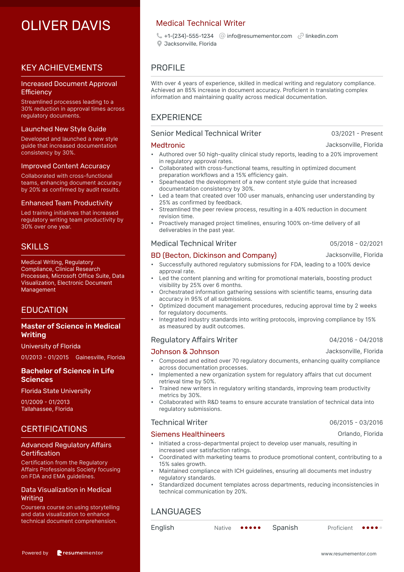 Medical Technical Writer
