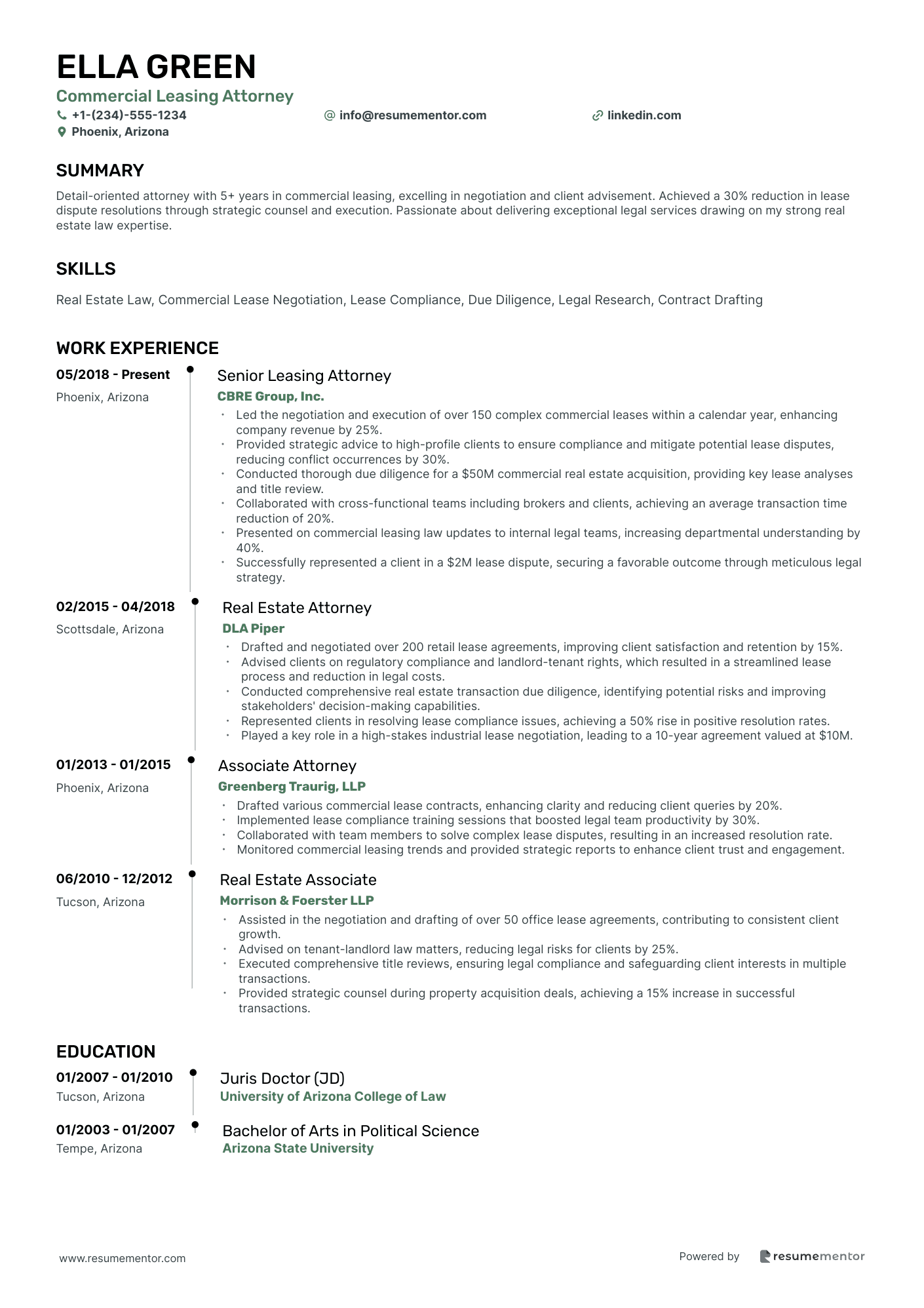 Commercial Leasing Attorney