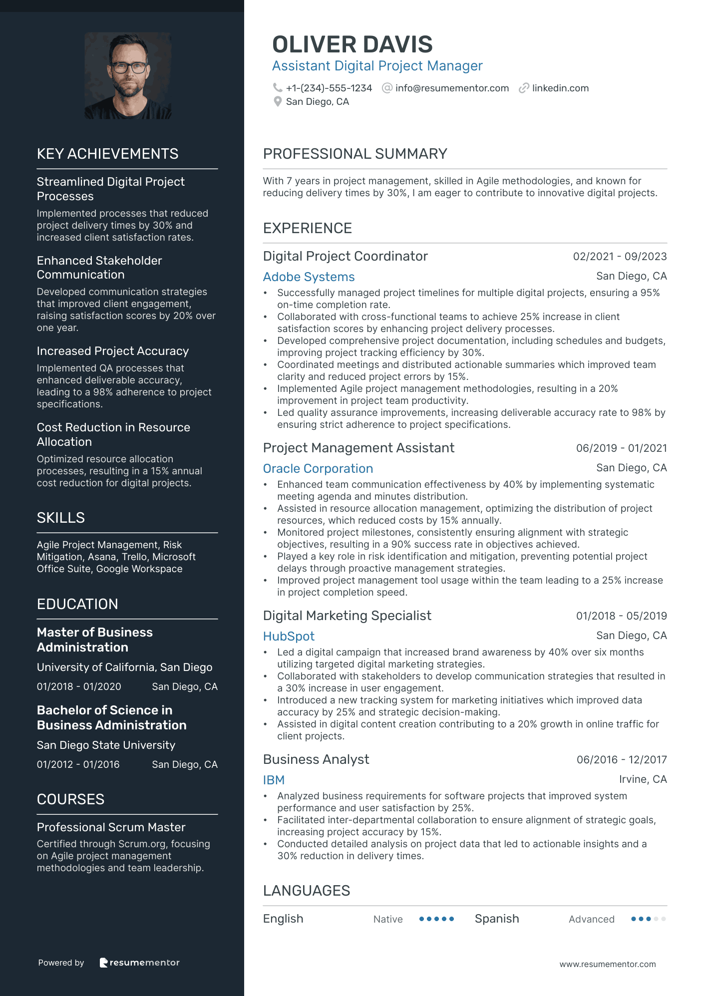 Assistant Digital Project Manager