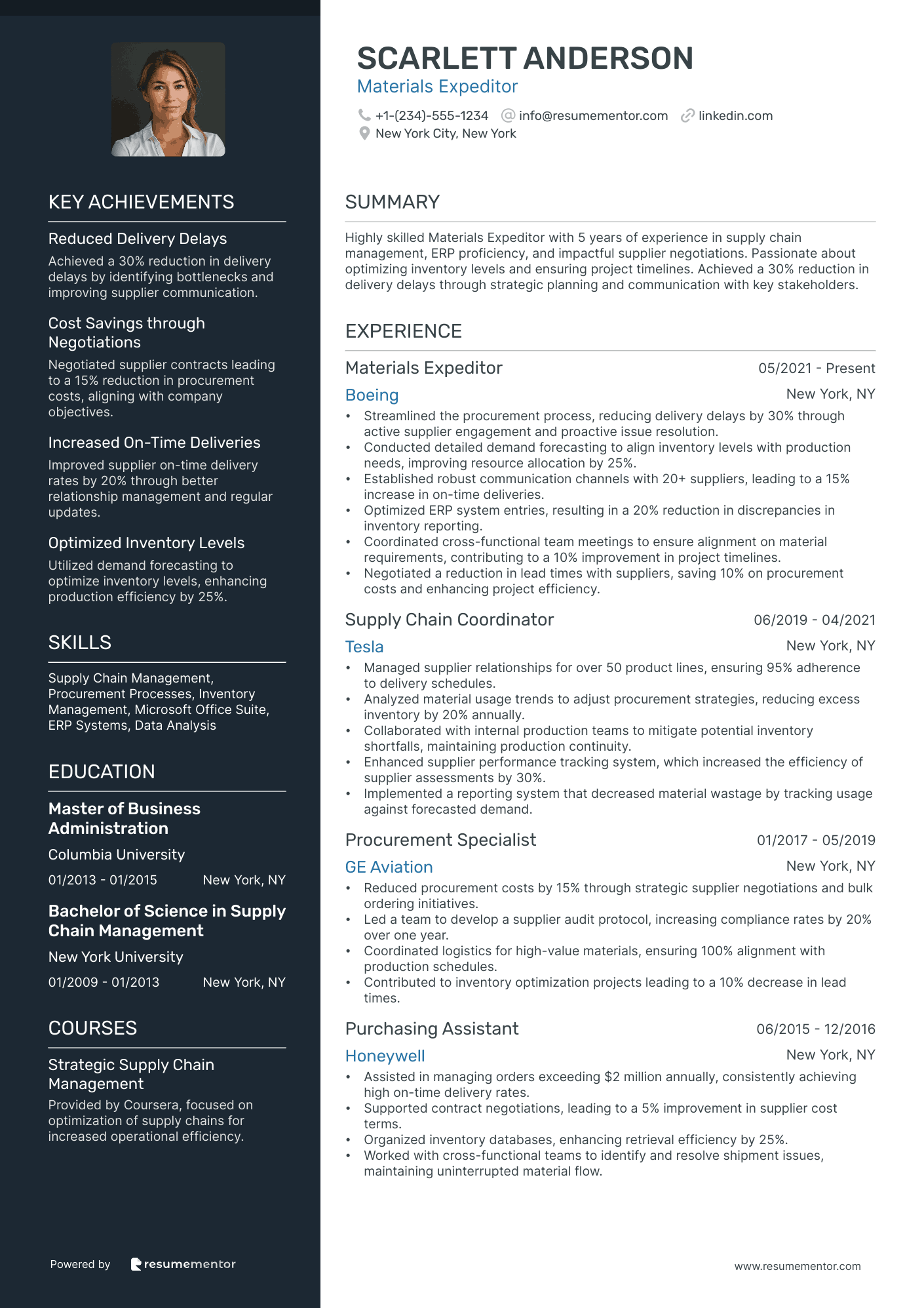 Materials Expeditor