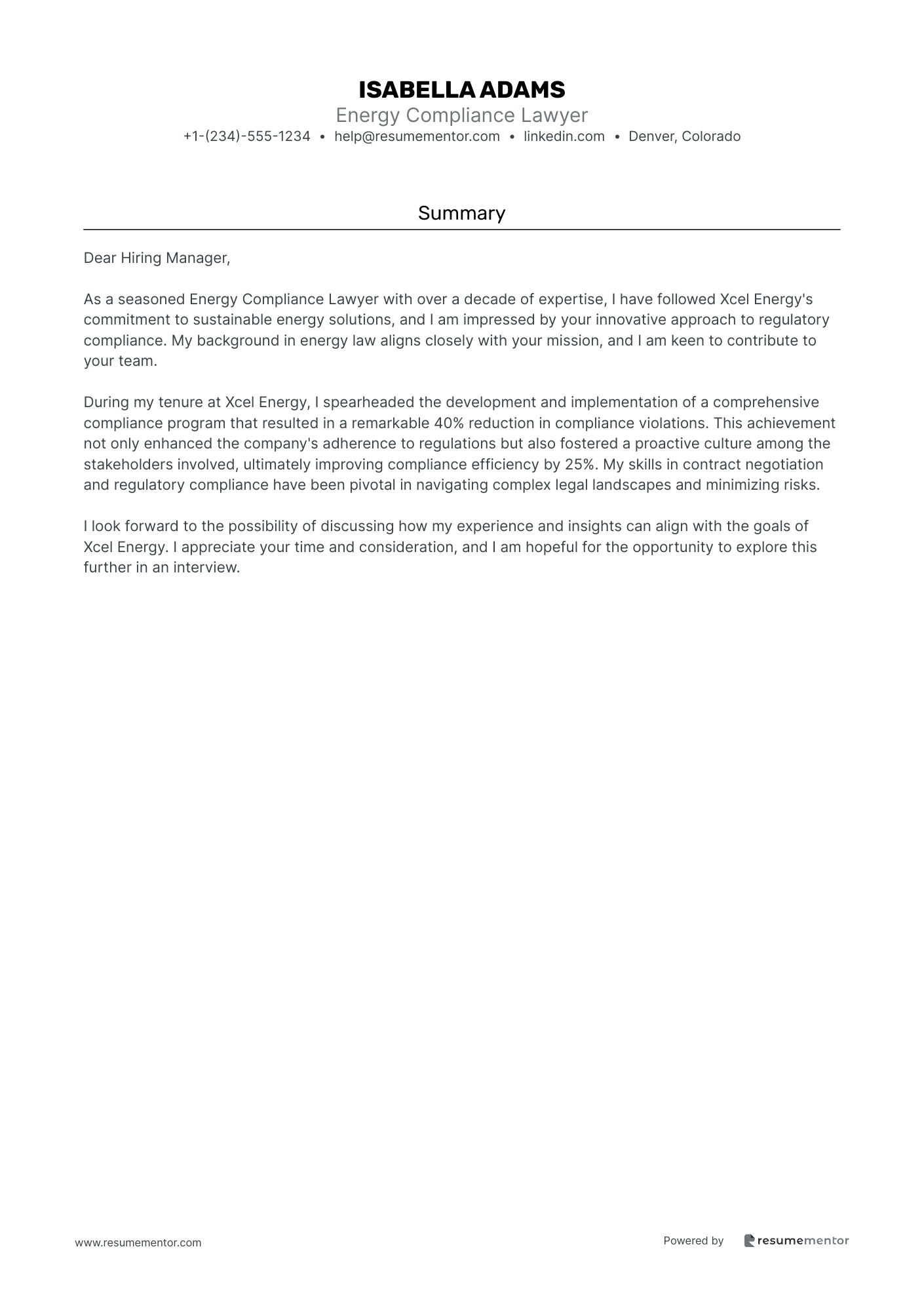 Energy Compliance Lawyer