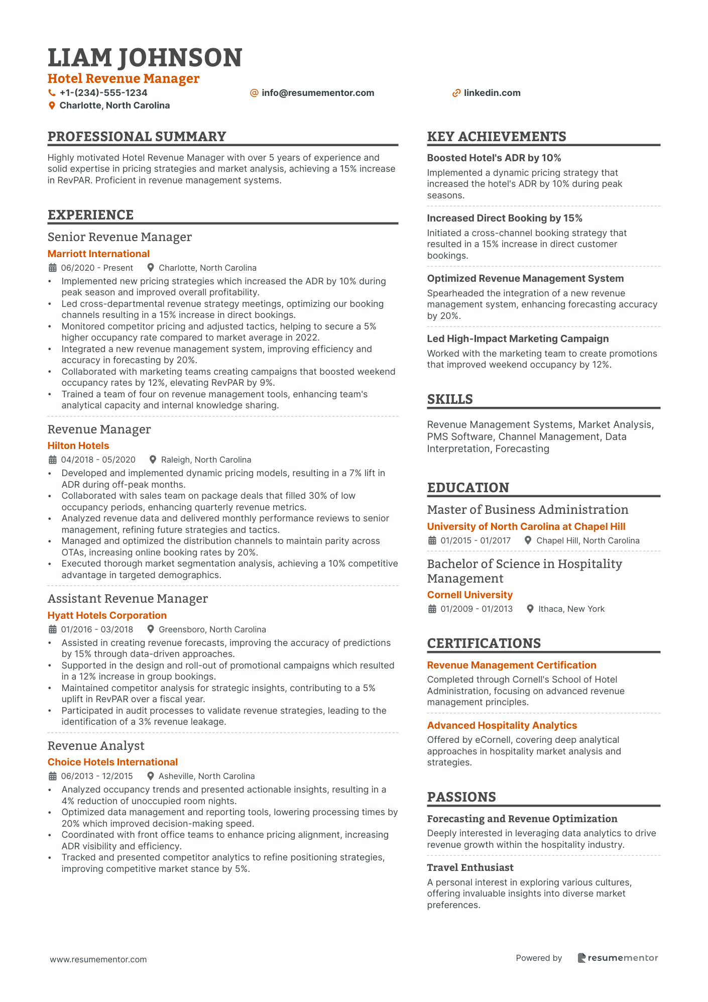 Hotel Revenue Manager