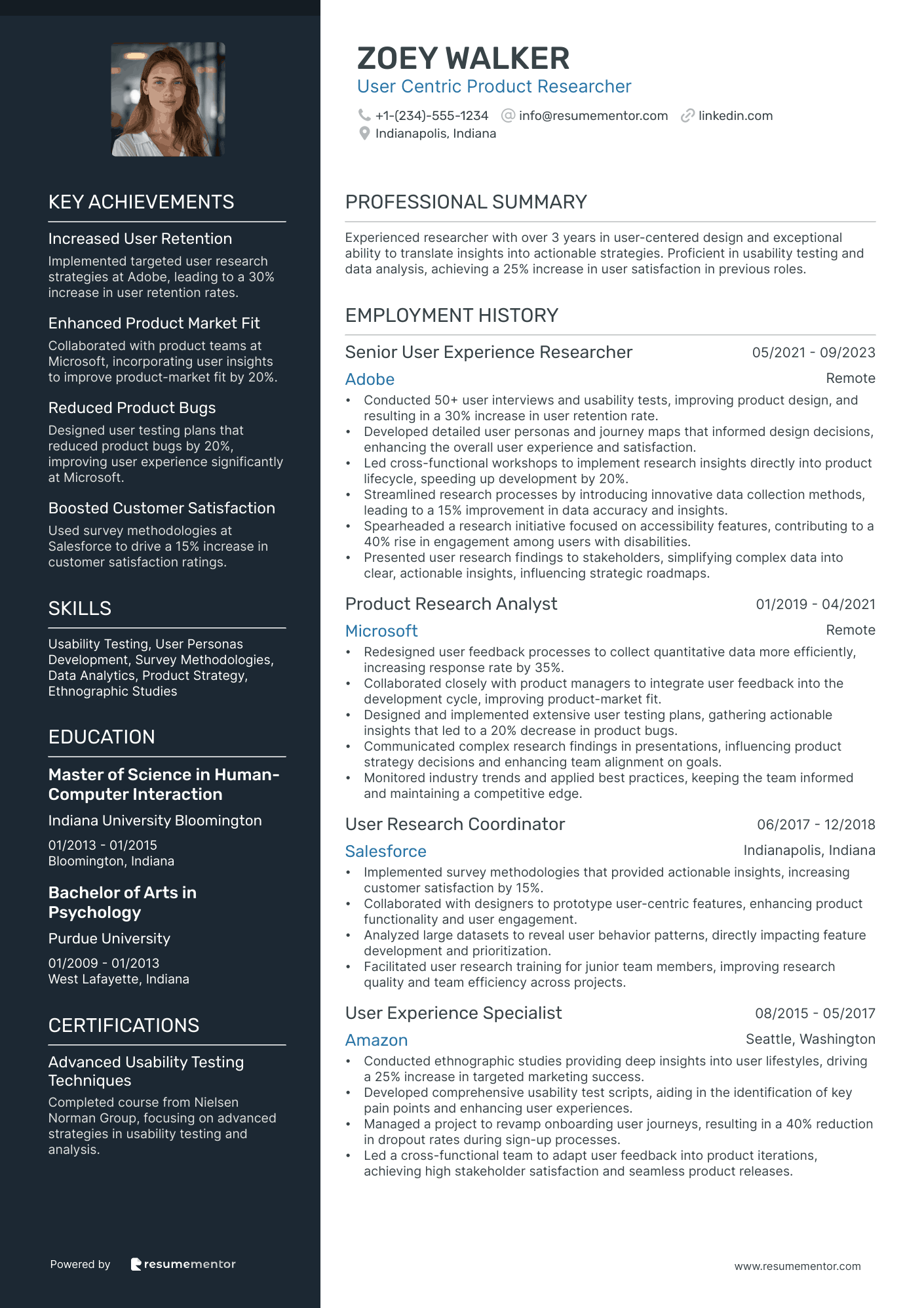 User Centric Product Researcher