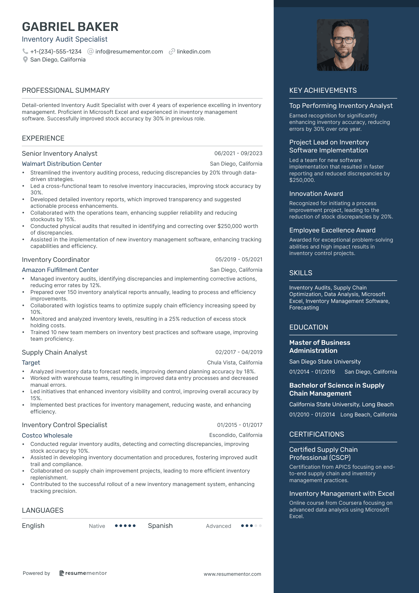 Inventory Audit Specialist