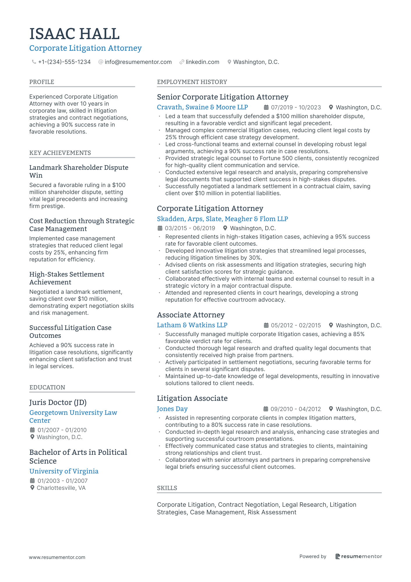 Corporate Litigation Attorney