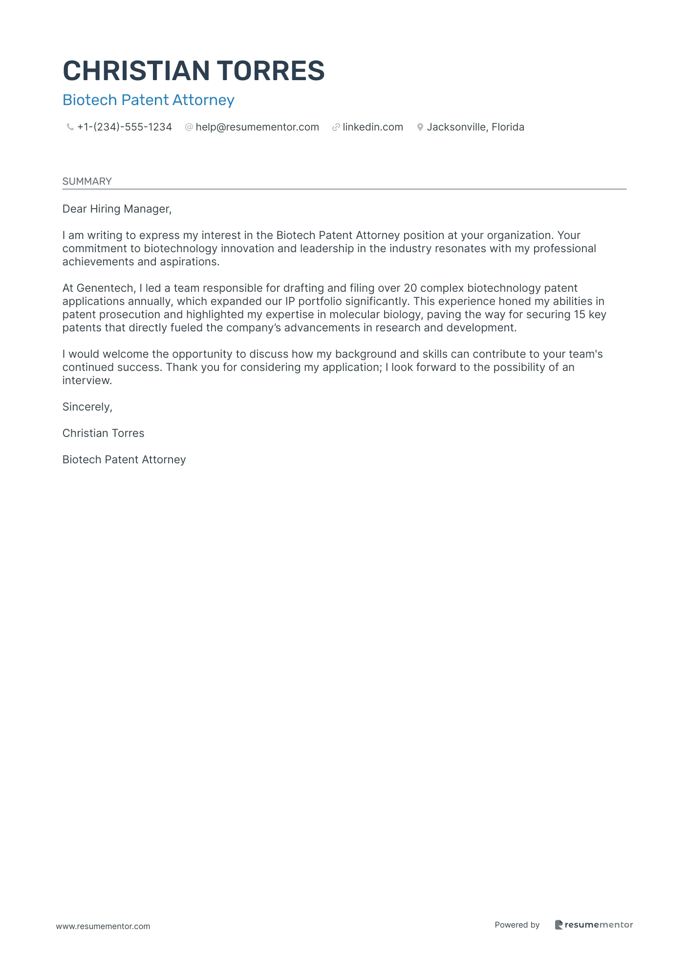 Biotech Patent Attorney