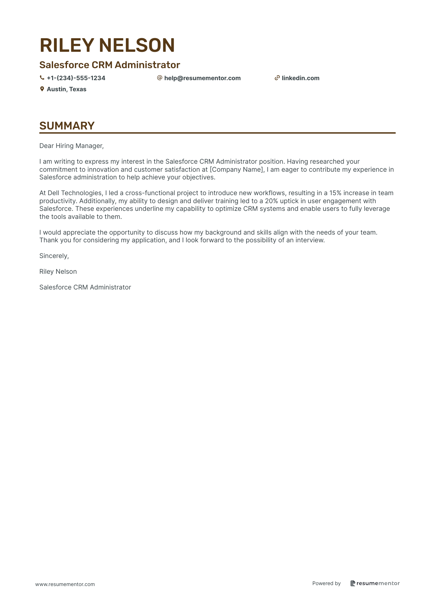 Salesforce CRM Administrator
